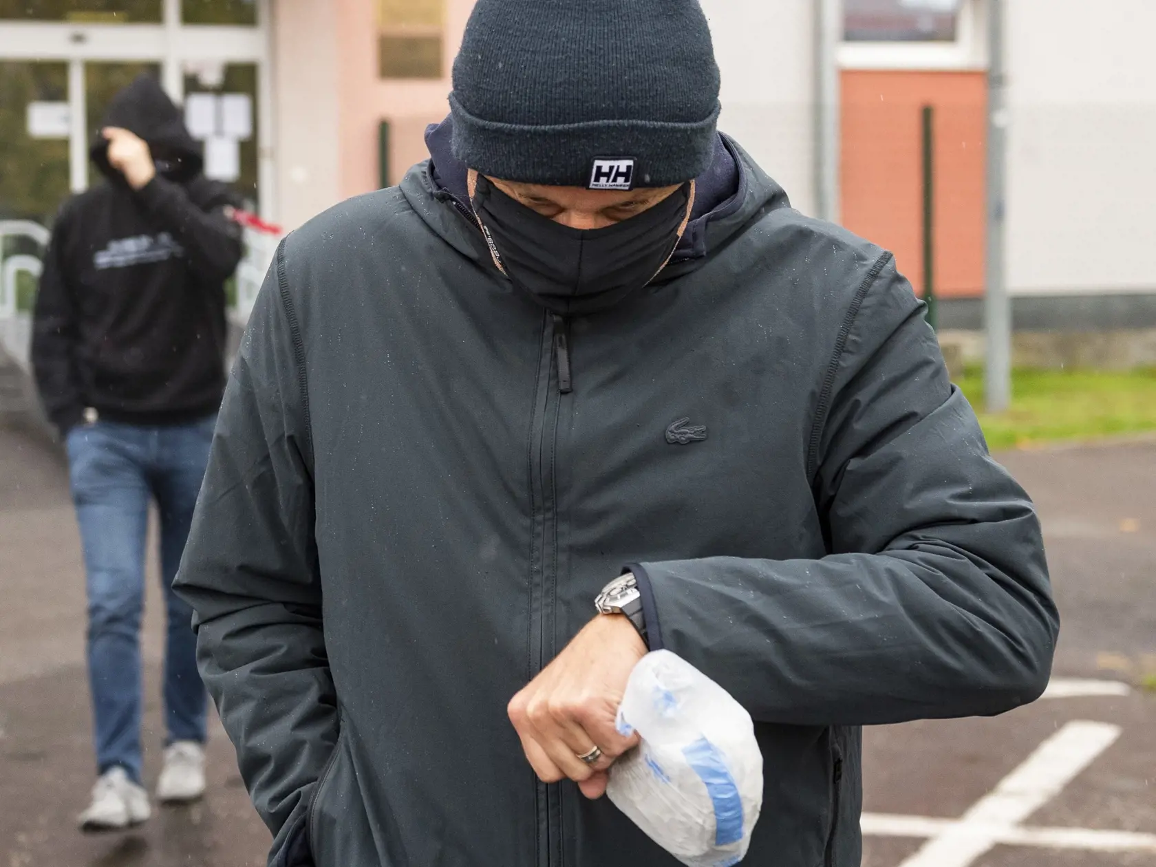 Na snímke bývalý vysokopostavený policajný funkcionár Bernard Slobodník na Úrade špeciálnej prokuratóry v Pezinku 29. októbra 2020. FOTO TASR - Jaroslav Novák