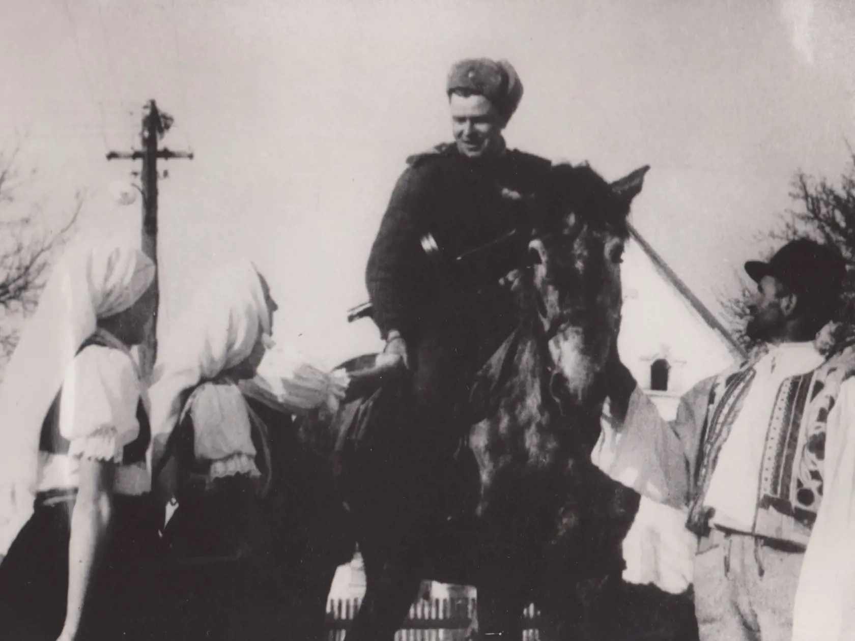 Mýty o vojne.
Druhá svetová vojna, dedina Nižný Skalník, sovietsky rozviedčik
