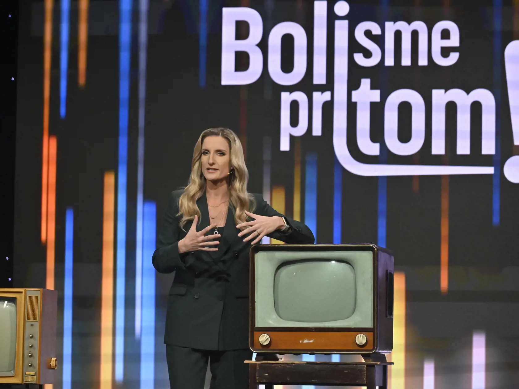 Moderátorka šou Adela Vinczeová.