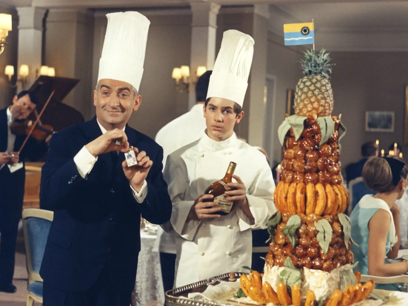 Louis de Funes, Olivier de Funes vo filme Grand restaurant pána Septima