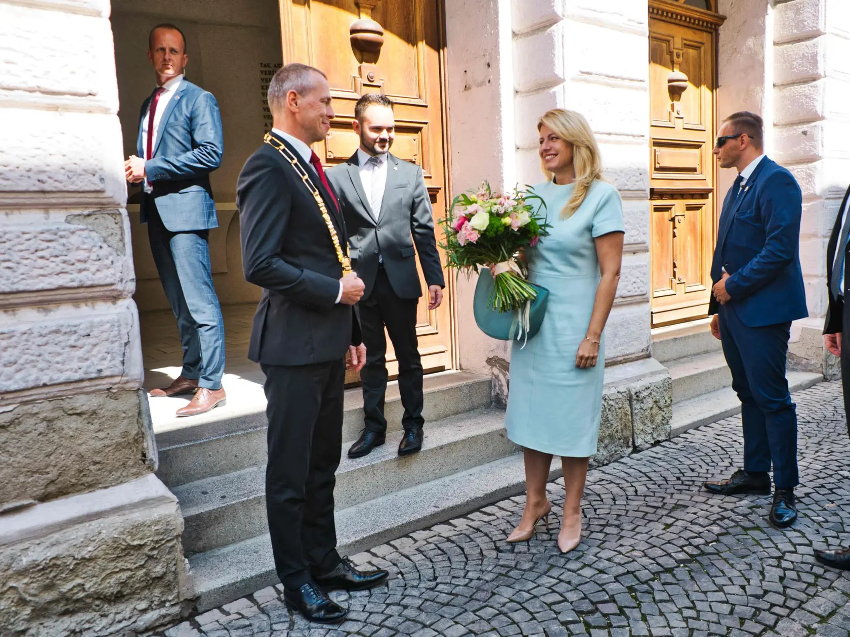 Prezidentka Zuzana Čaputová sa stretla so starostom Žiliny Fiabánem