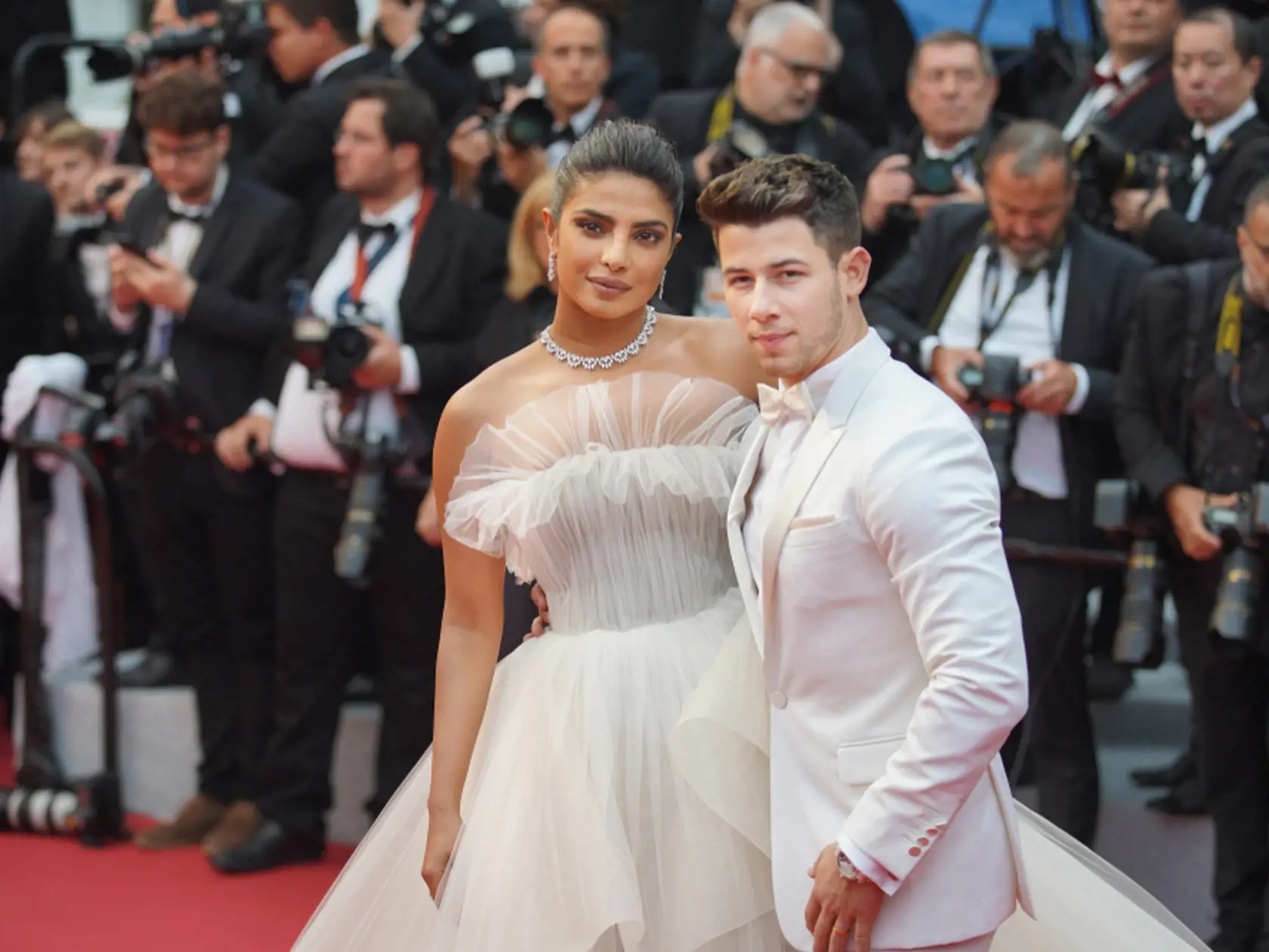 Cannes,,France.,May,18,,2019:,Nick,Jonas,&,Priyanka,Chopra