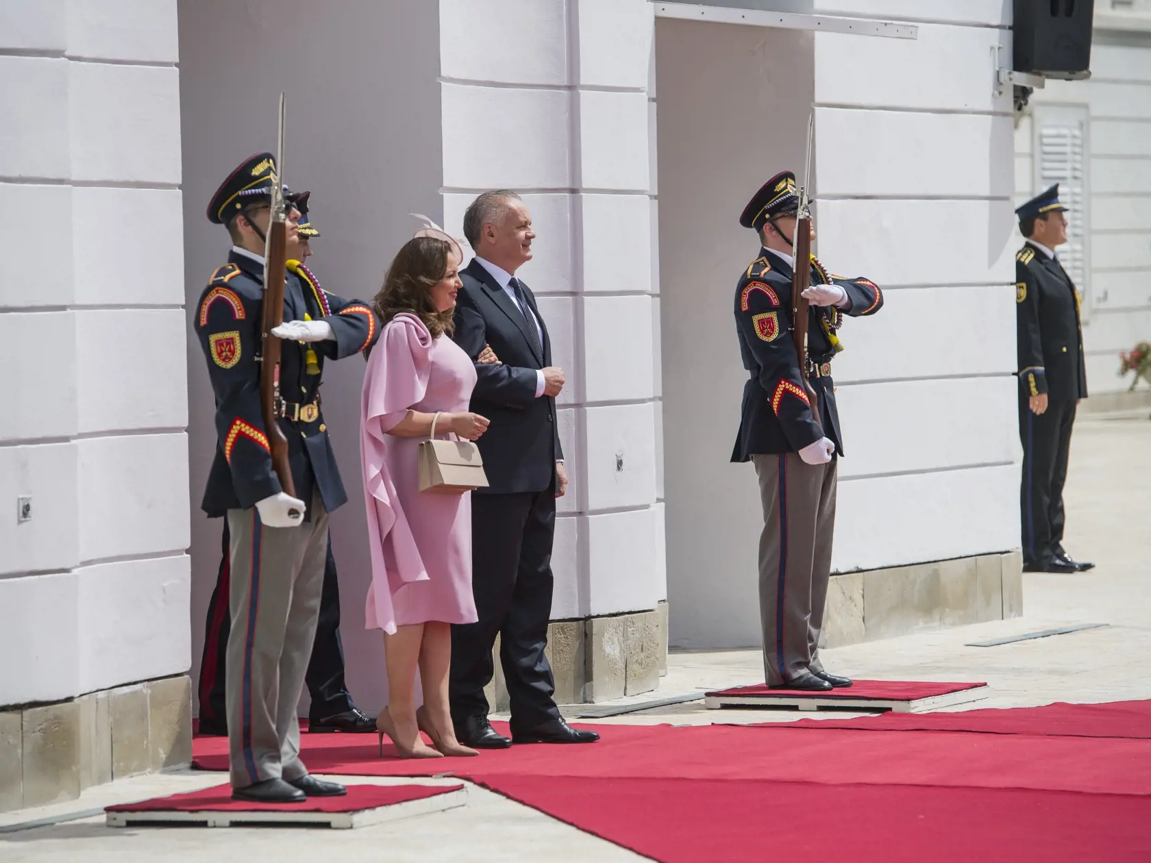 Prezident Andrej Kiska, manželka Martina