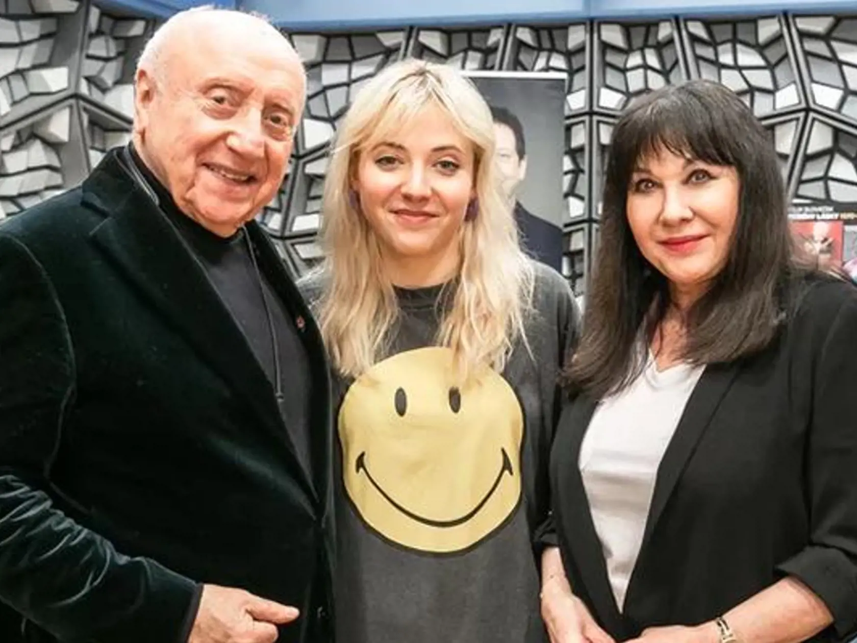Felix Slováček s manželkou Dagmar Patrasovou a deťmi.