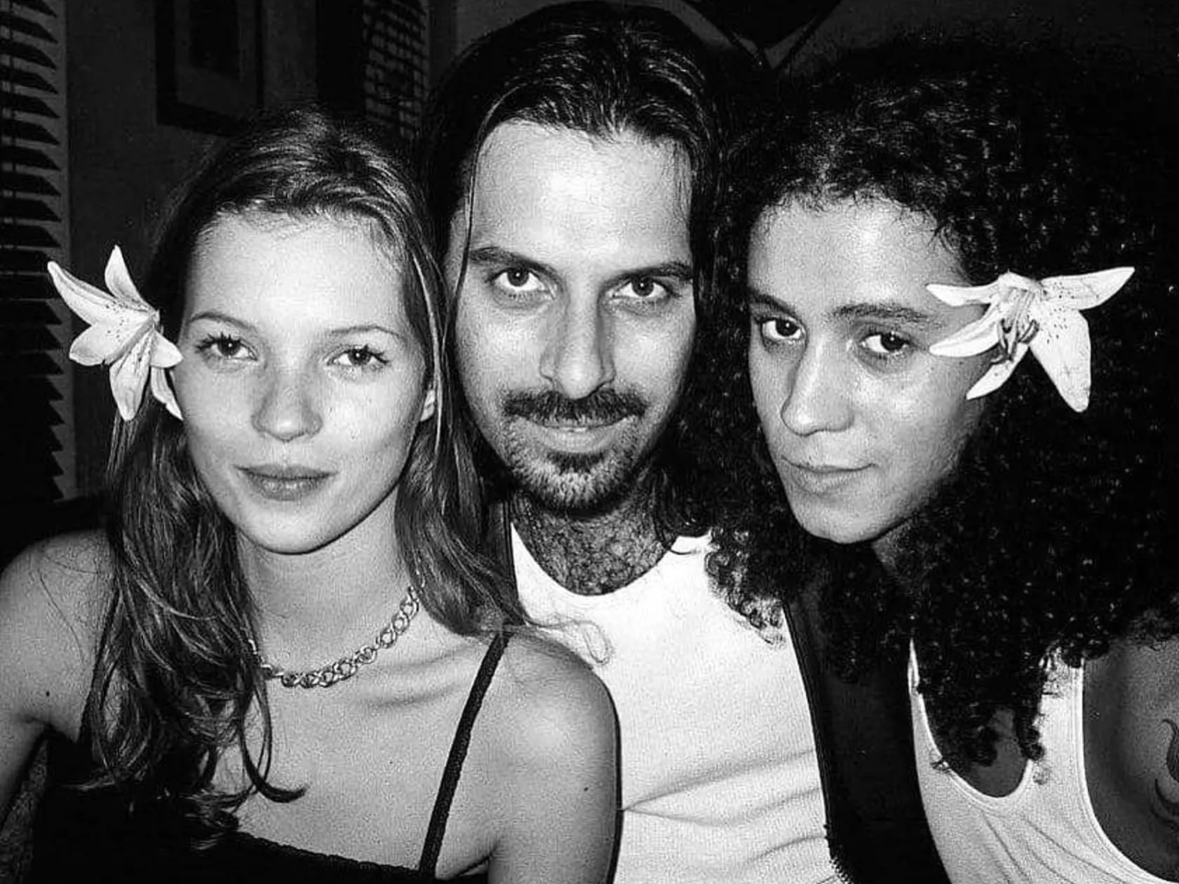 Jaye Davidson s modelkou Kate Moss. 