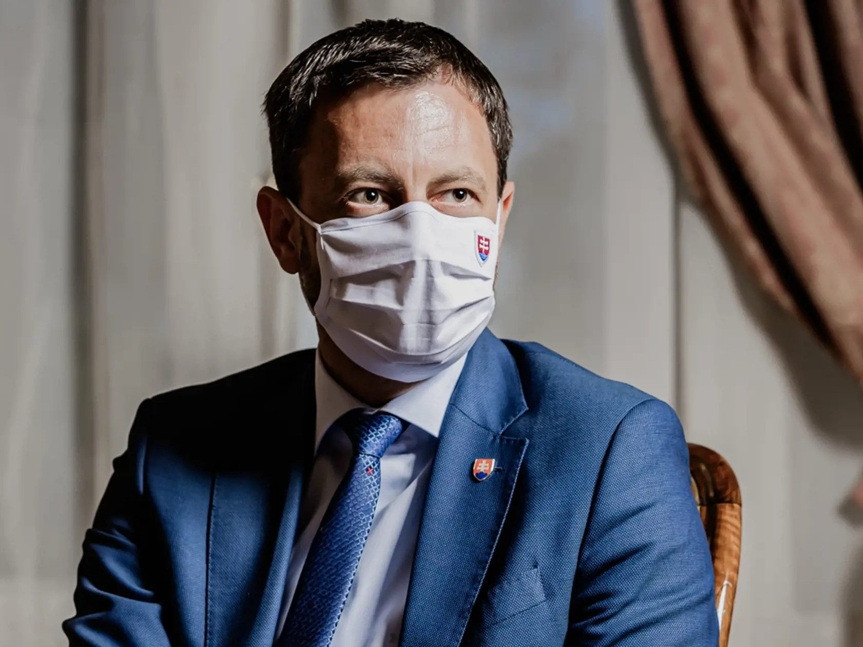 Na snímke Ing. Eduard Heger, slovenský politik a súčasný predseda vlády Slovenskej republiky.