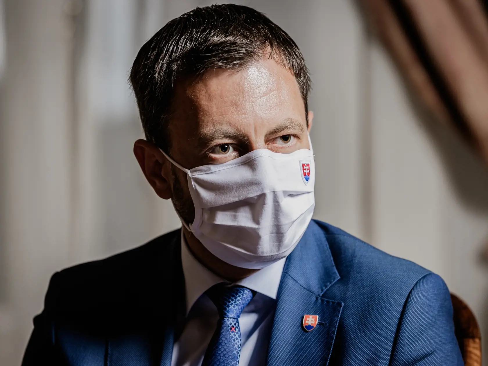 Na snímke Ing. Eduard Heger, slovenský politik a súčasný predseda vlády Slovenskej republiky.