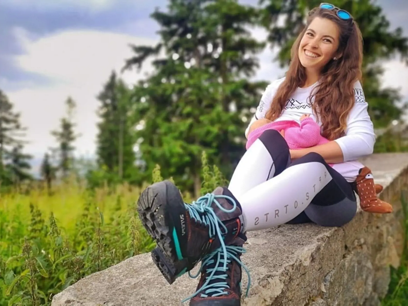 Janka je dôkazom toho, že ani na turistike nieje problém zvládať všetky situácie!