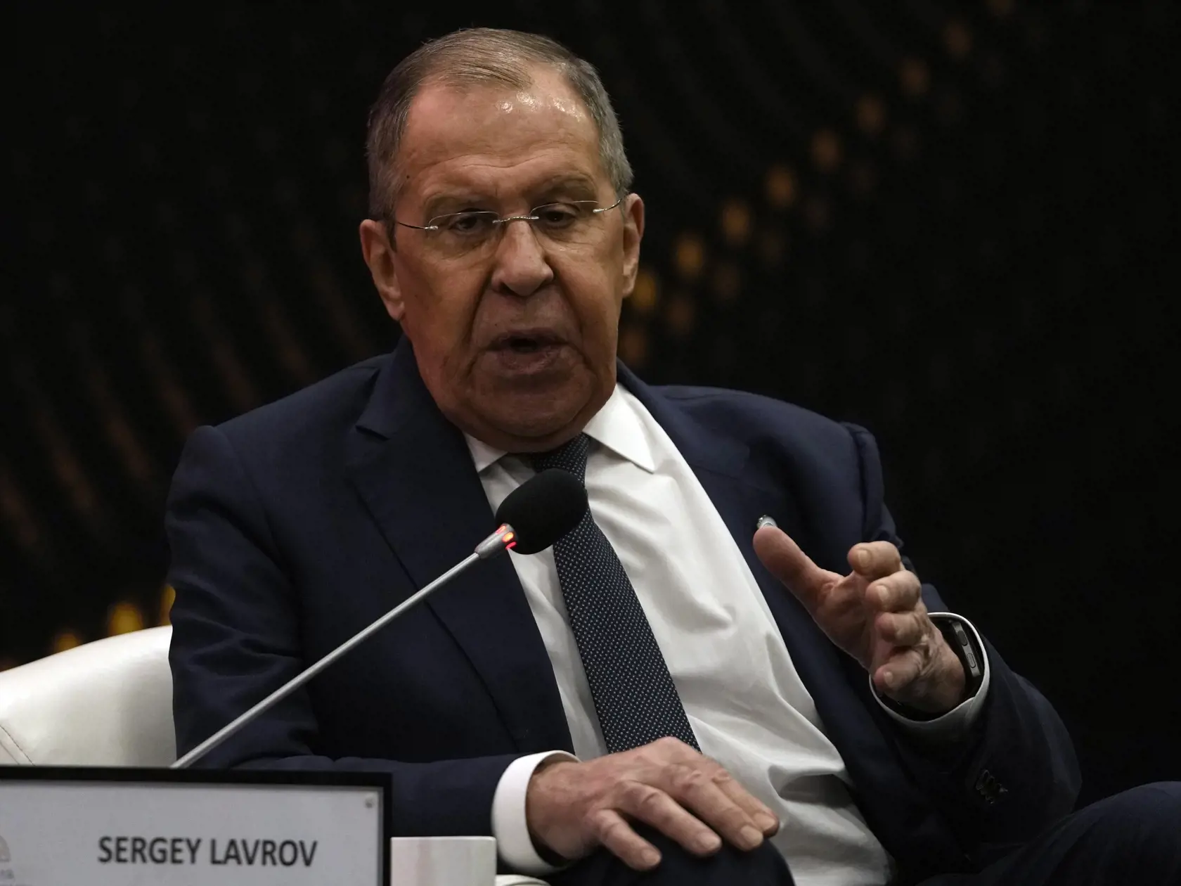 Ruský minister zahraničných vecí Sergej Lavrov.