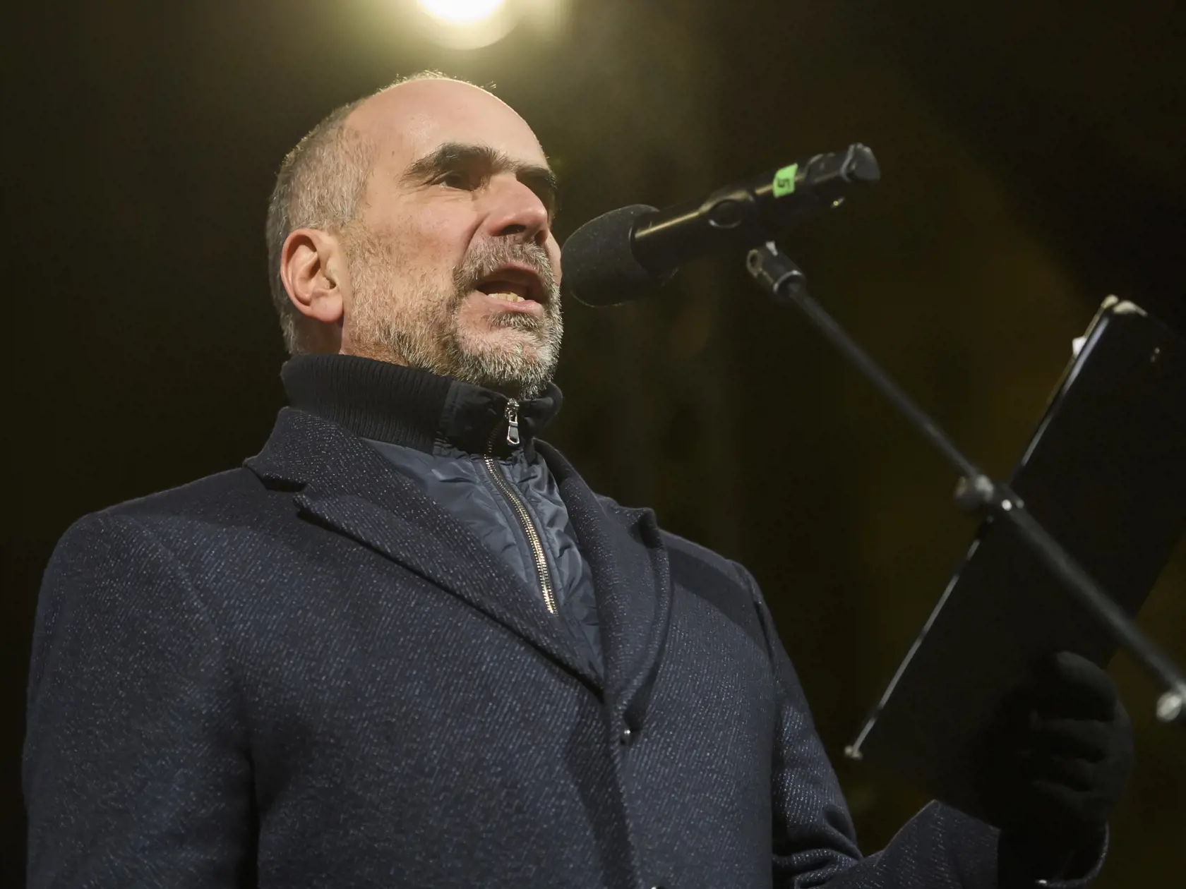 Na snímke podpredseda KDH Marián Čaučík