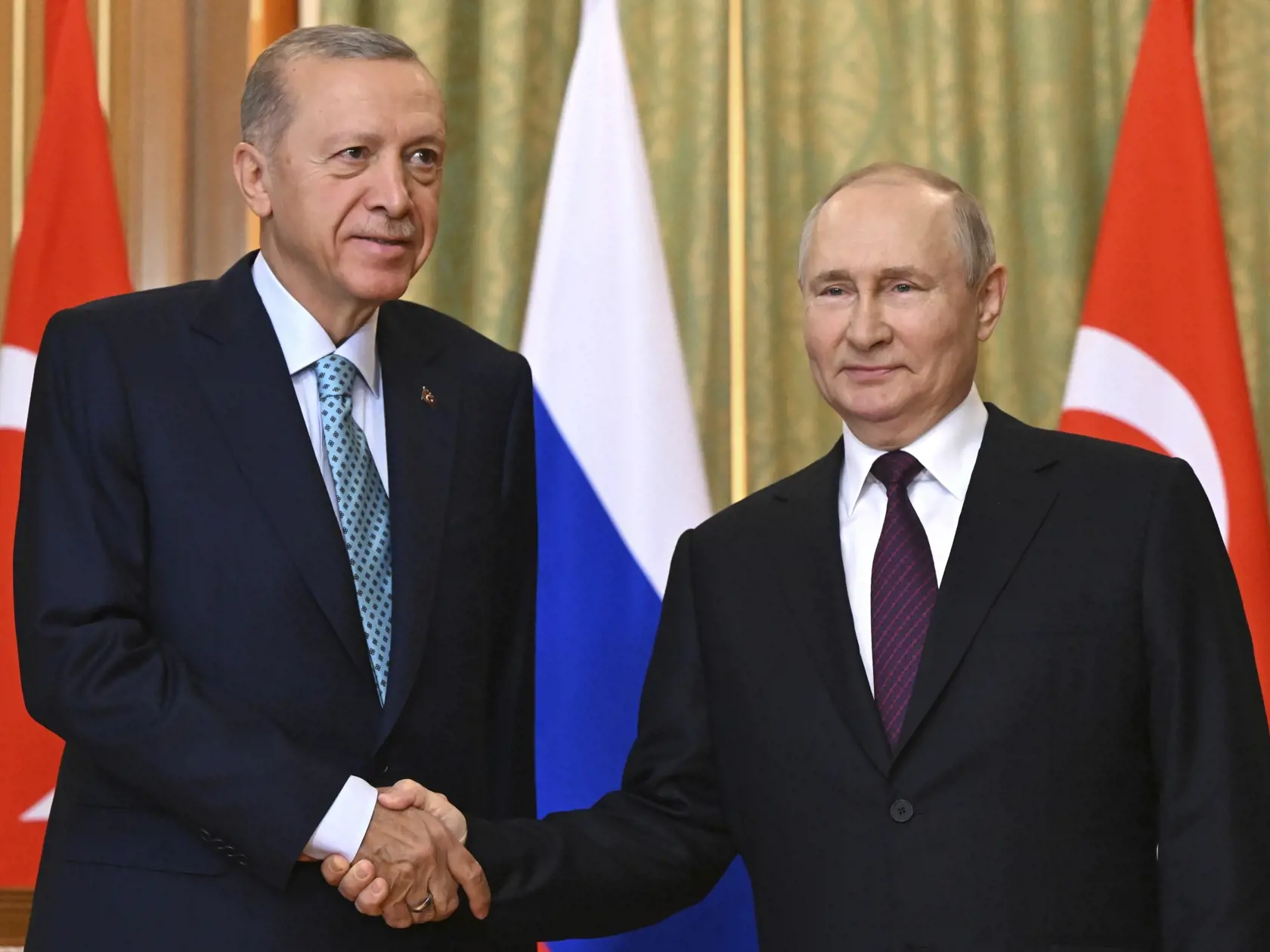 Putin zdôraznil potrebu ukončiť agresiu voči sýrskemu štátu a vyzval Ankaru, aby na to využila svoje kapacity. Obaja lídri poukázali pri tejto otázke na dôležitosť ďalšej úzkej koordinácie medzi Ruskom, Tureckom a Iránom.
