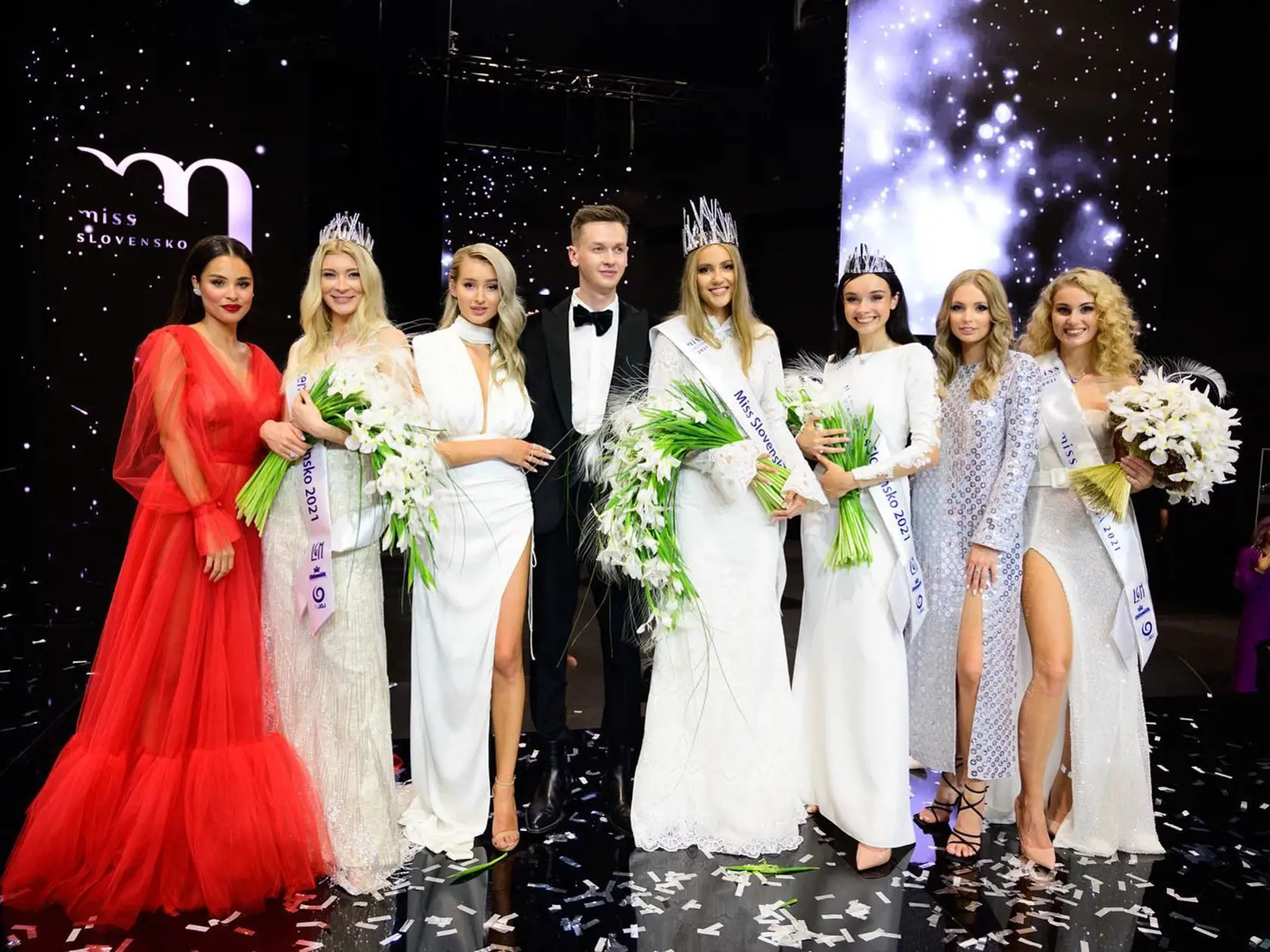Sylvia Šulíková na Miss Slovensko 2021.