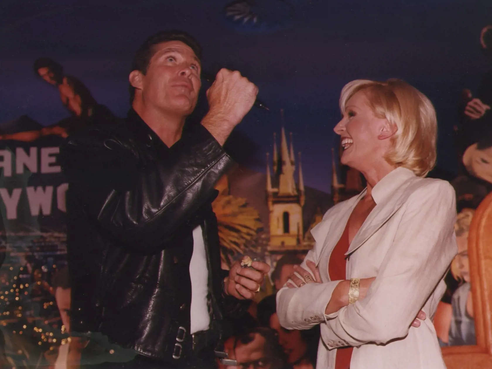 Helena Vondráčková a David Hasselhoff
