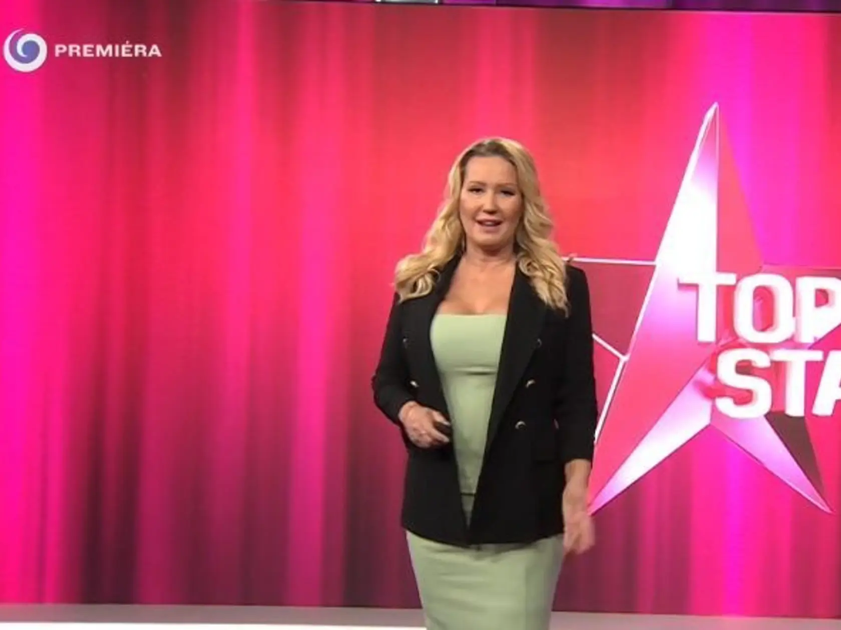 Erika Barkolová v relácii Topstar.
