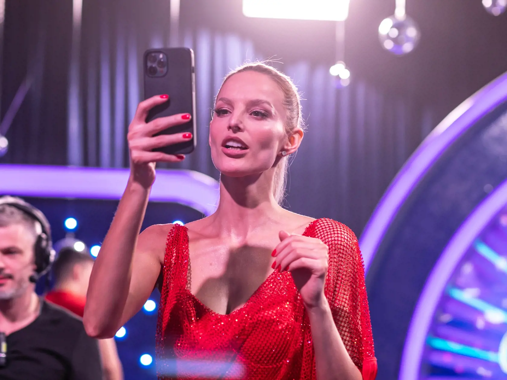 Prvé kolo Lets Dance 2024. Na snímke Michaela Kocianová. 