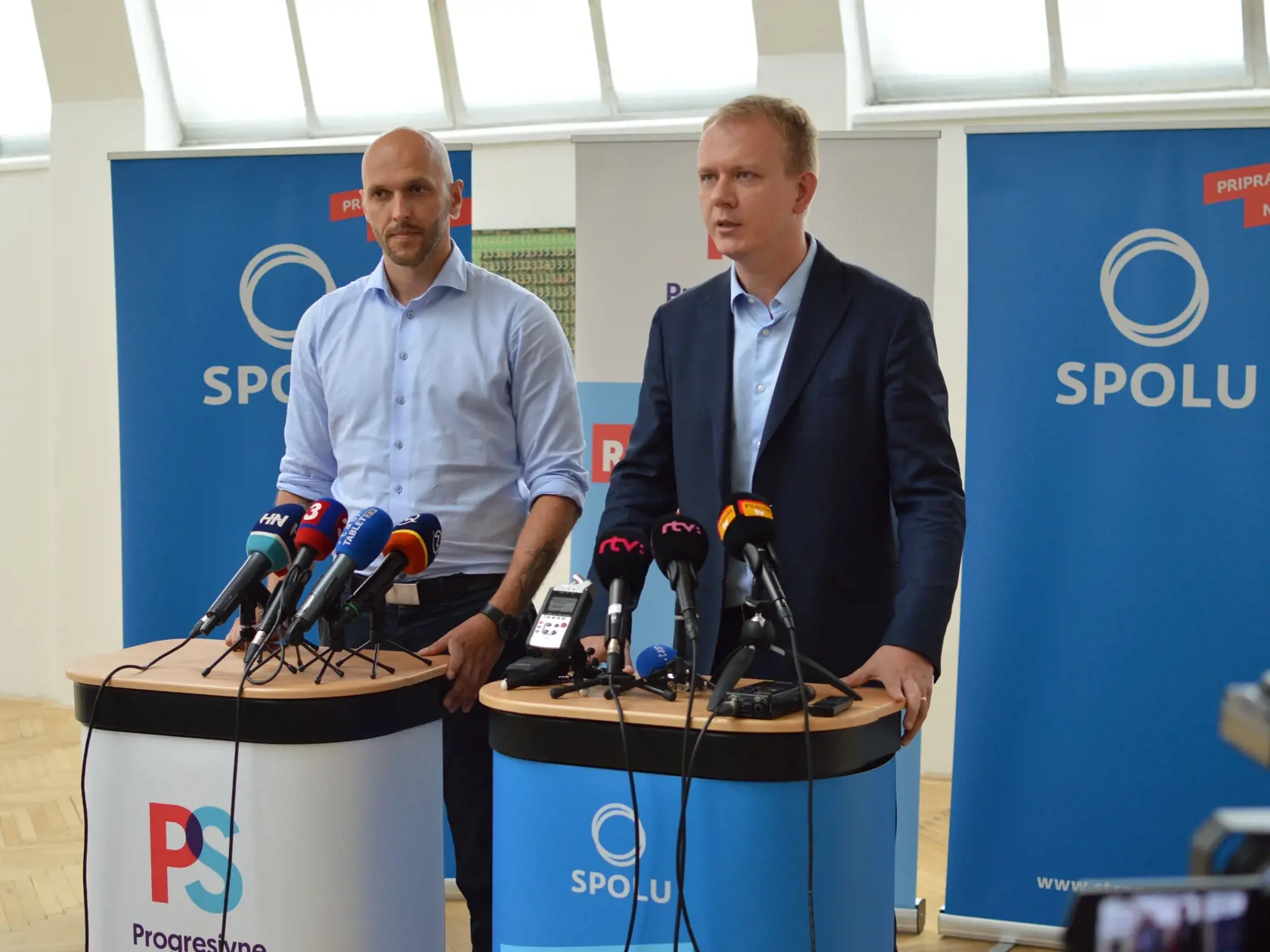 Michal Truban a Miroslav Beblavý.
