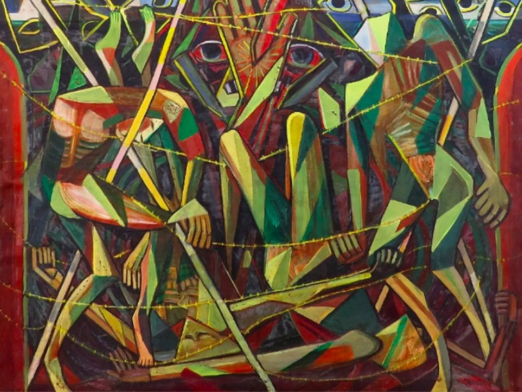 Anton Jasusch - Už nikdy koncentrák
Rok: 1956 - 1958
Technika: olej na plátne
Rozmery: 140 x 160 cm
Značenie: vpravo dole, vzadu štítok Dielo
Vyvolávacia cena: 12 700 €
Najvyššie dosiahnutá konečná cena diel autora na slovenských aukciách:
110 000 € - Vyhnanie z raja. Olej na plátne, 81 x 100 cm.