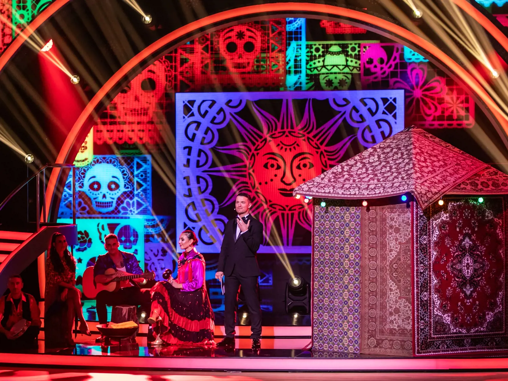 Prvé kolo Lets Dance 2024. Na snímke Viktor Vincze. 