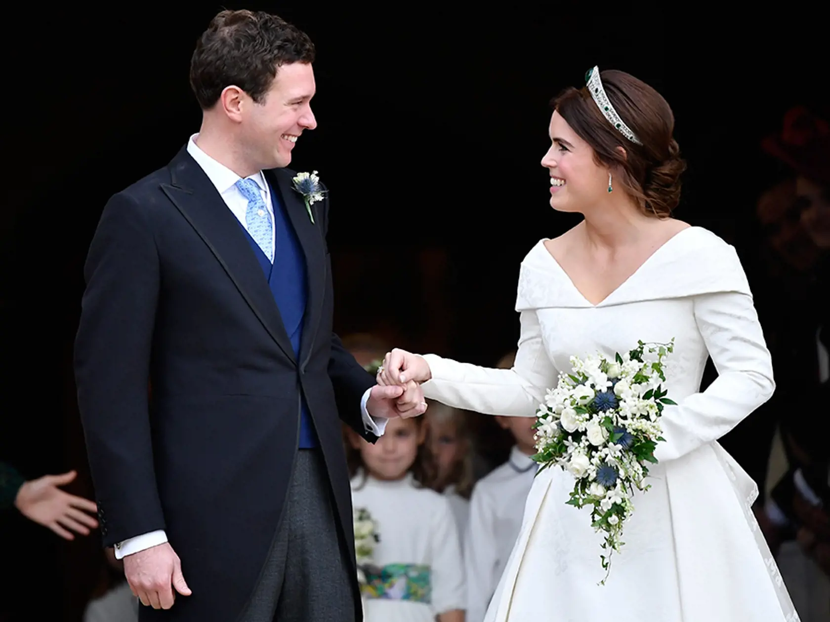 princezná Eugenie a Jack Brooksbank
