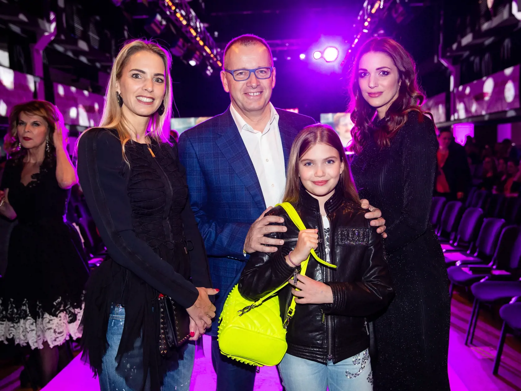Prvý deň jarných Bratislavských módnych dní. Na snímke Boris Kollár a Barbora Richterová.