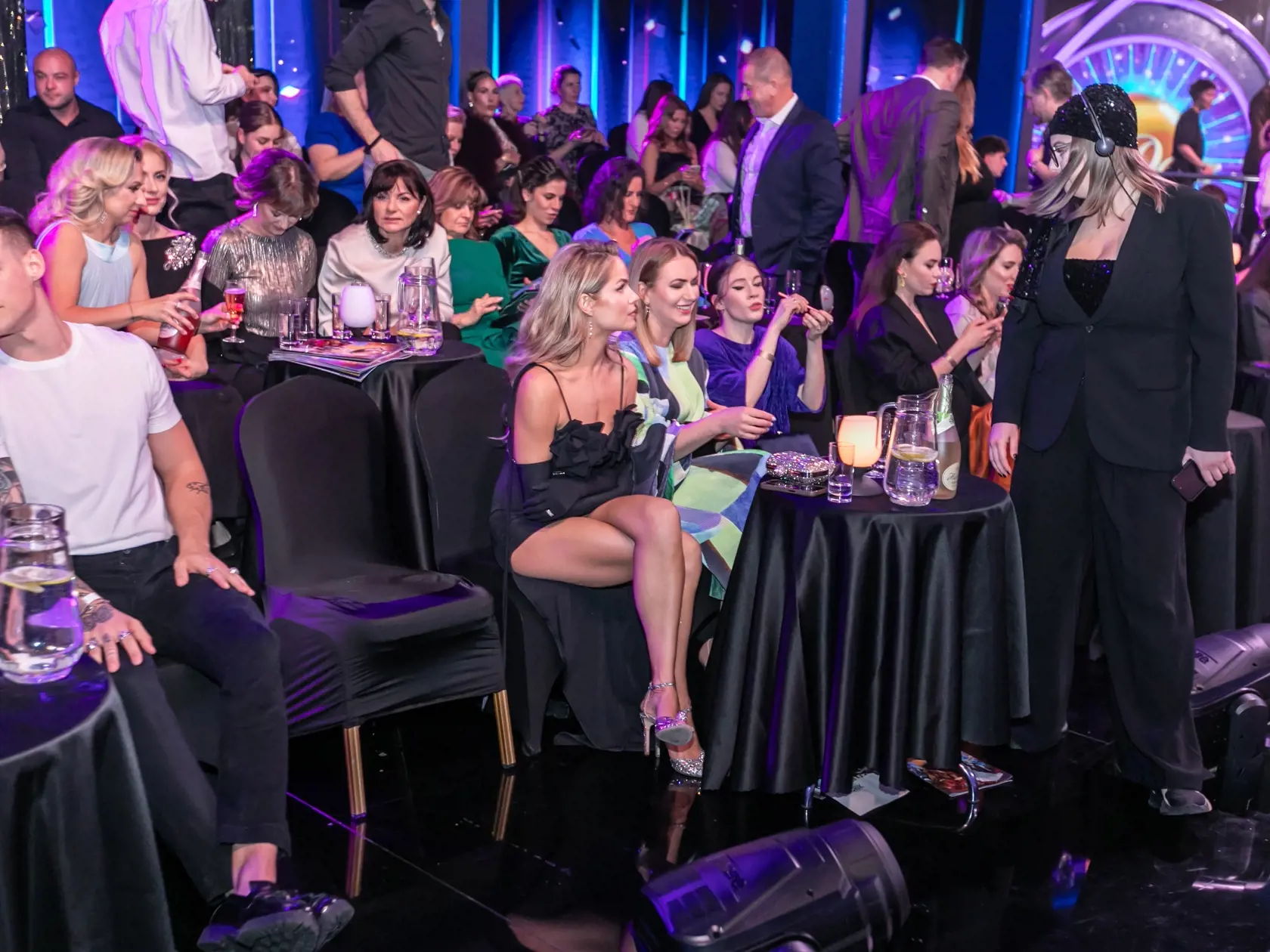 Prvé kolo Lets Dance 2024. Na snímke finalisti súťaže. Na snímke Ivana Gáborík. 