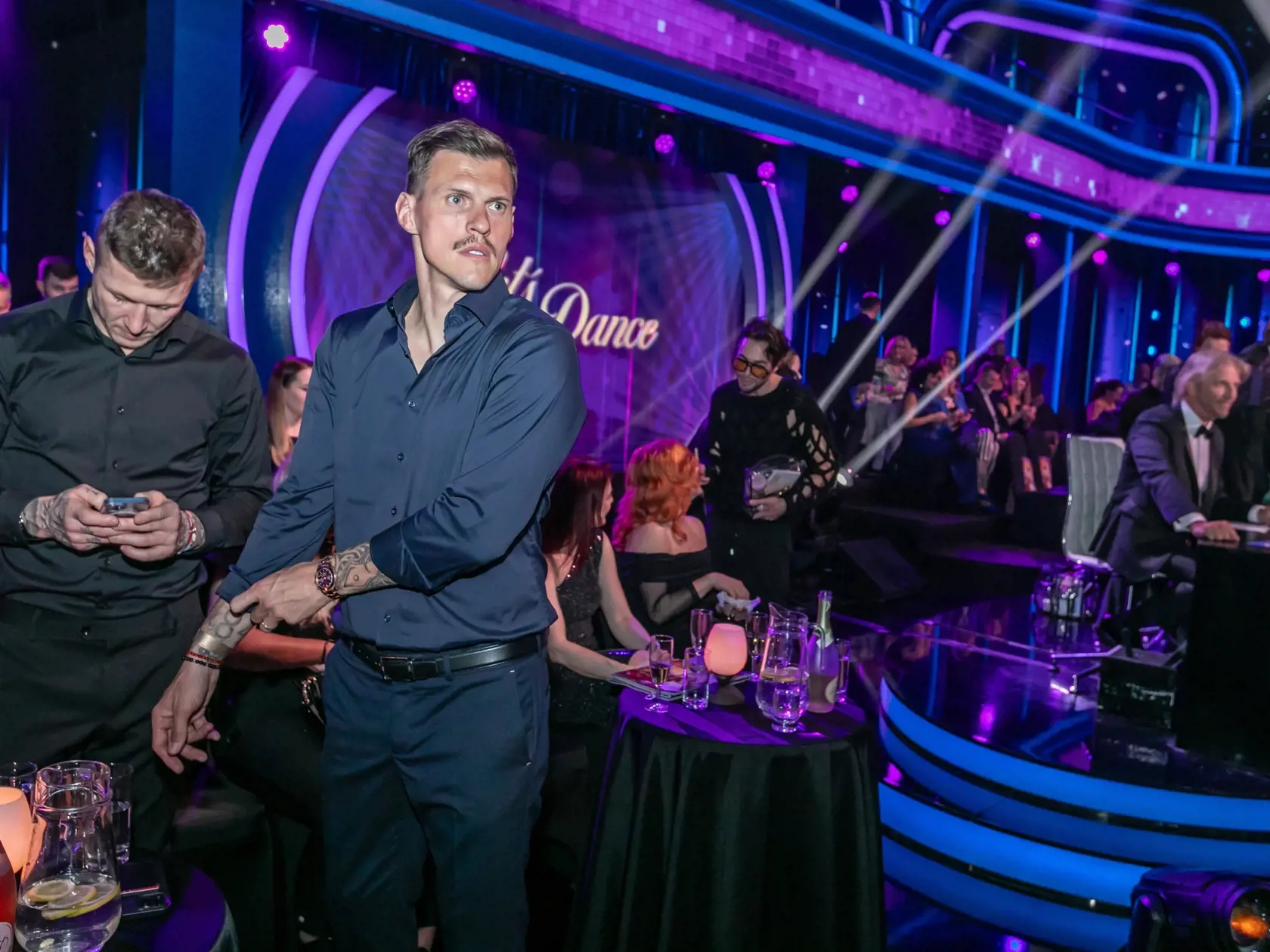 Prvé kolo Lets Dance 2024. Na snímke finalisti súťaže. Na snímke Juraj Kucka a Martin Škrtel. 
