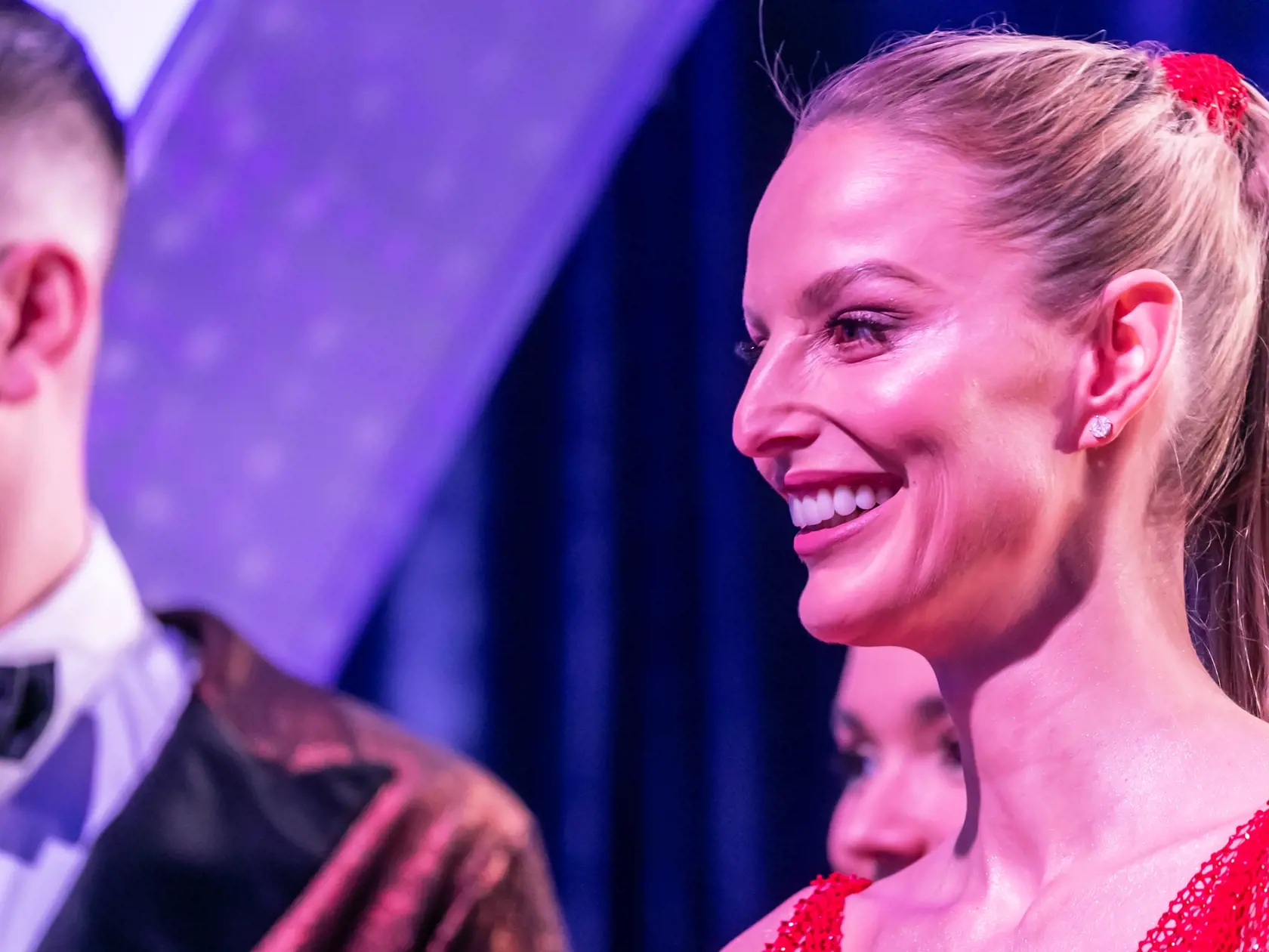 Prvé kolo Lets Dance 2024. Na snímke Michaela Kocianová.