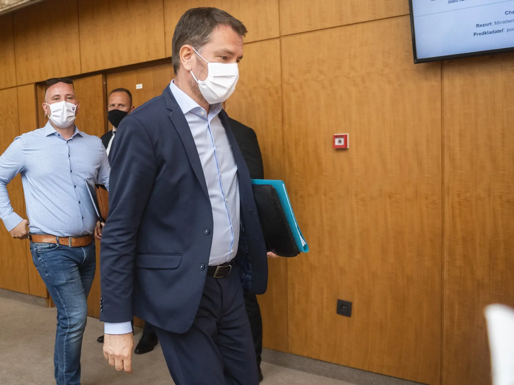 Na snímke podpredseda vlády a minister financií SR Igor Matovič (OĽaNO) počas 16. rokovania vlády SR v Bratislave 16. júna 2021. FOTO TASR - Jaroslav Novák