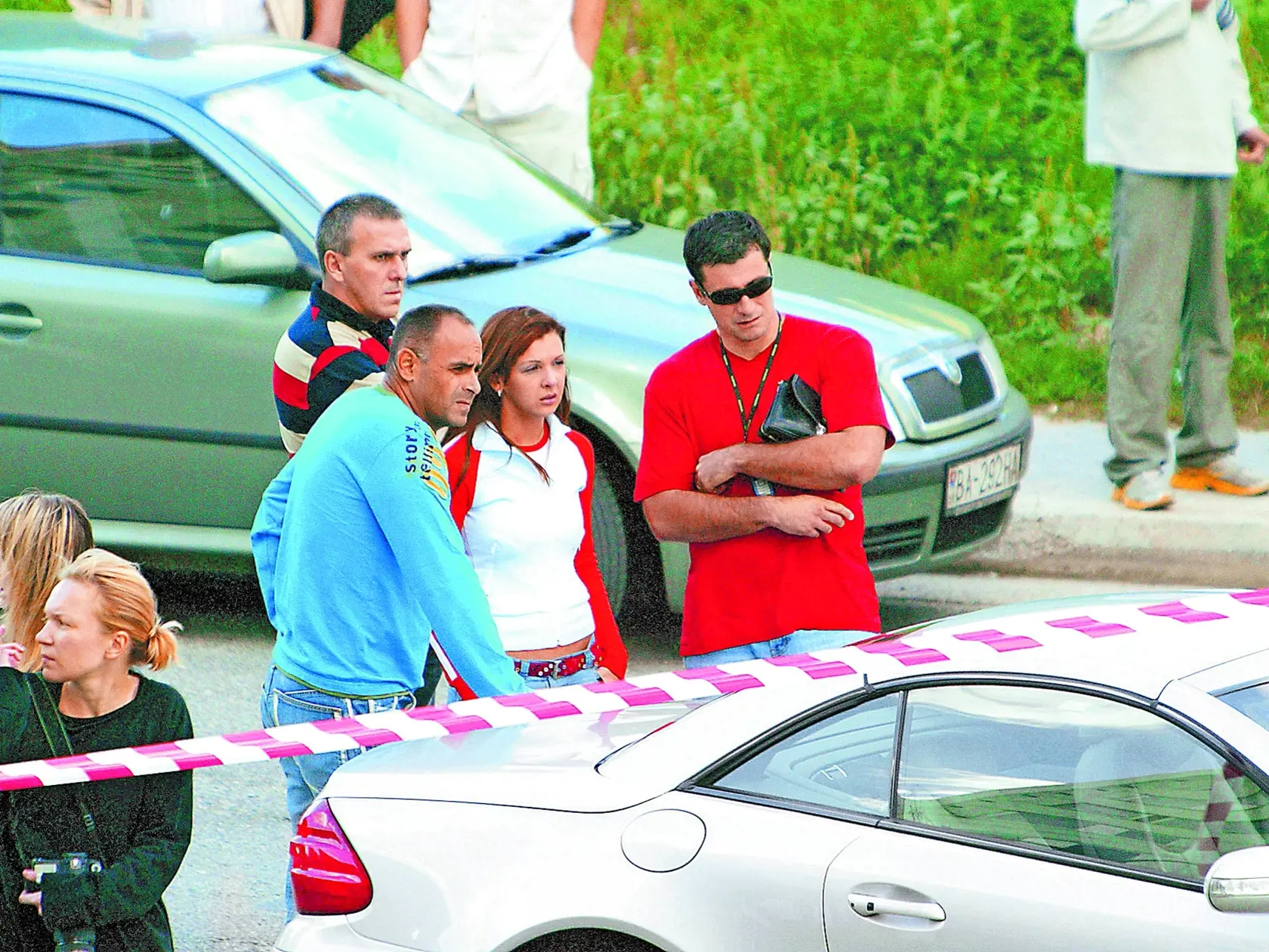 Manželka Linda Čongrády na mieste vraždy manžela