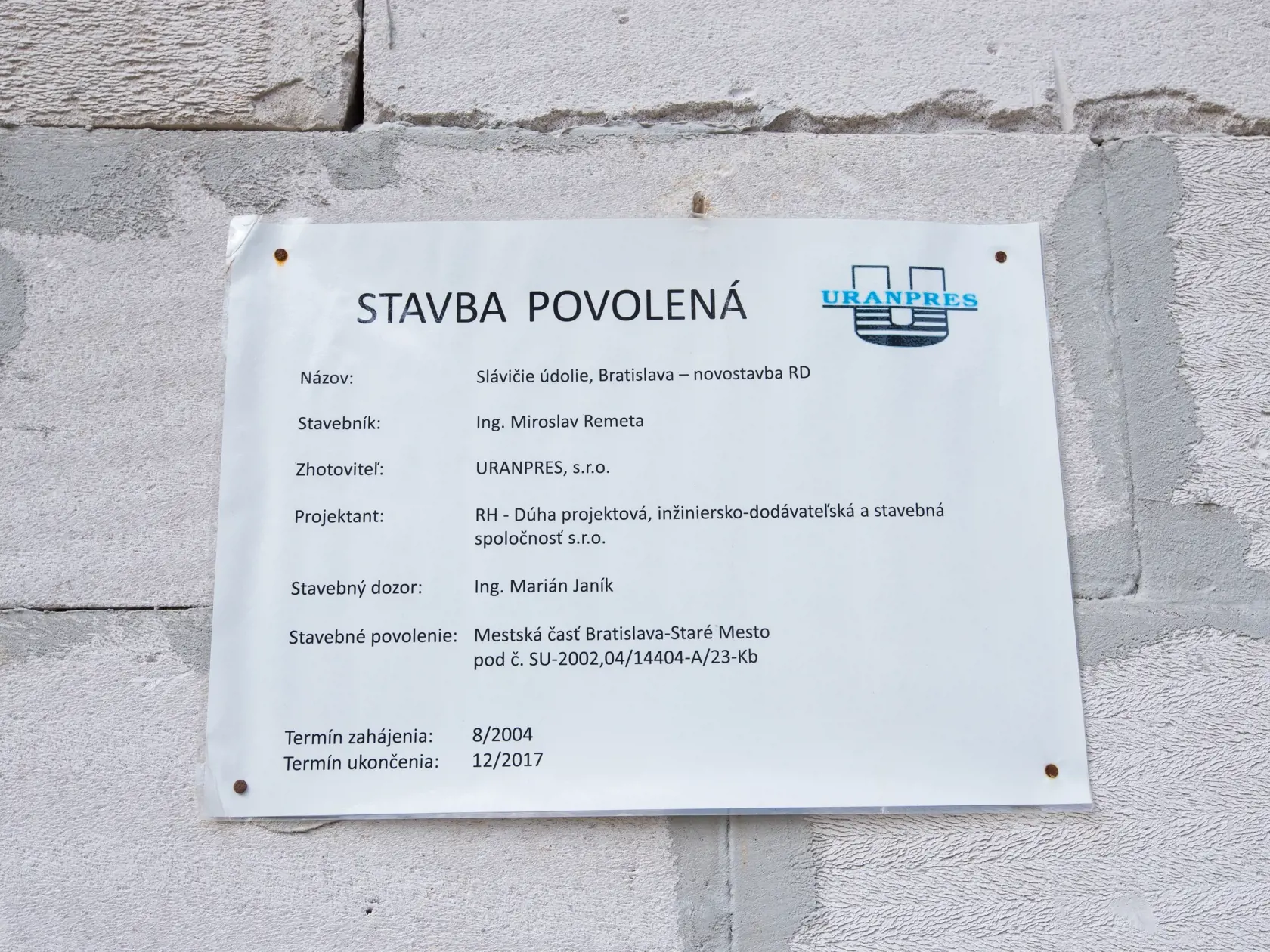 Dom mafiána Petra Čongrádyho prezývaného Čongy v bratislavskom Starom meste.