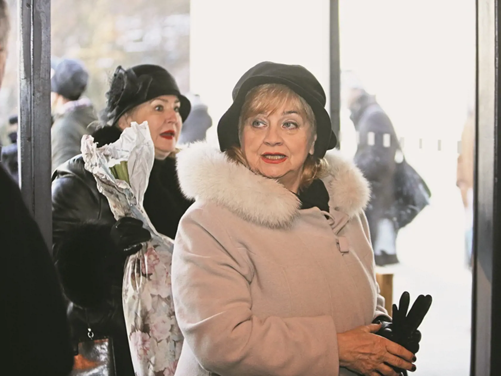 Hlásateľky Ada Straková a Nora Beňačková.