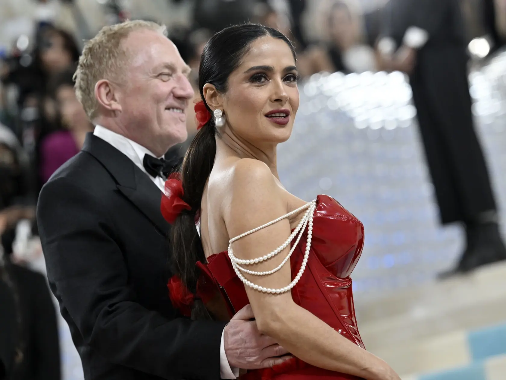 Salma Hayek a jej manžel Francois-Henri Pinault