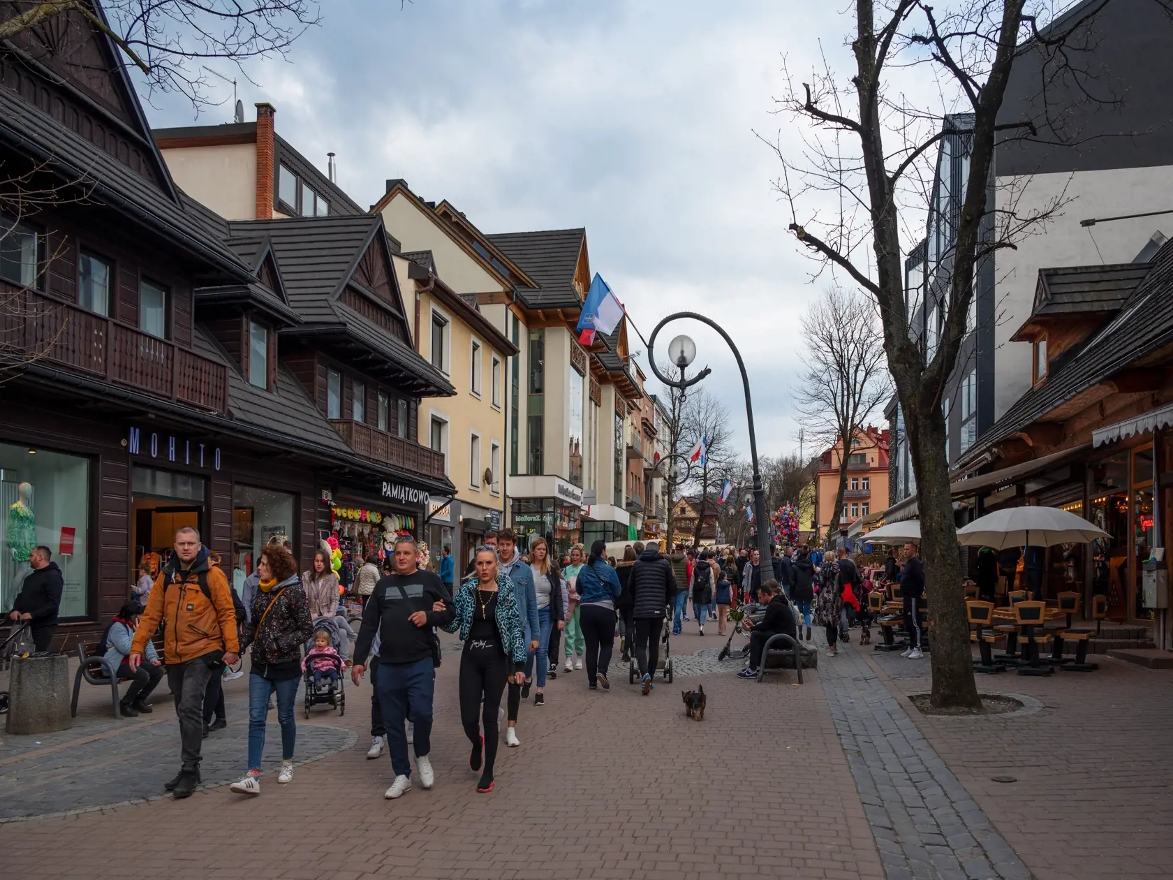 May,2nd,2022,zakopane,,Poland.,View,Of,The,City,Centre,With