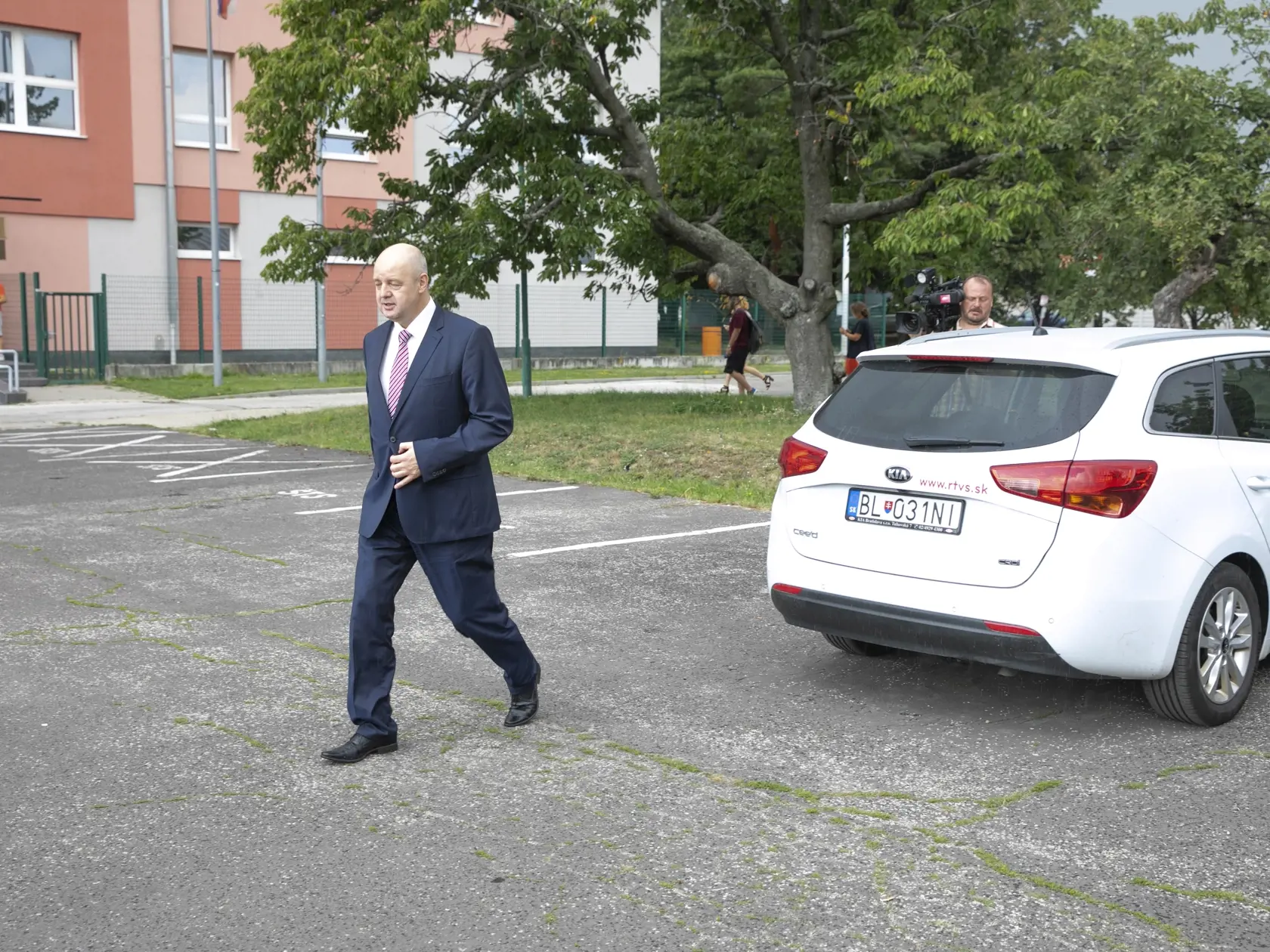 Na fotkách je Pavol Rusko obžalovaný v kauze zmenky.