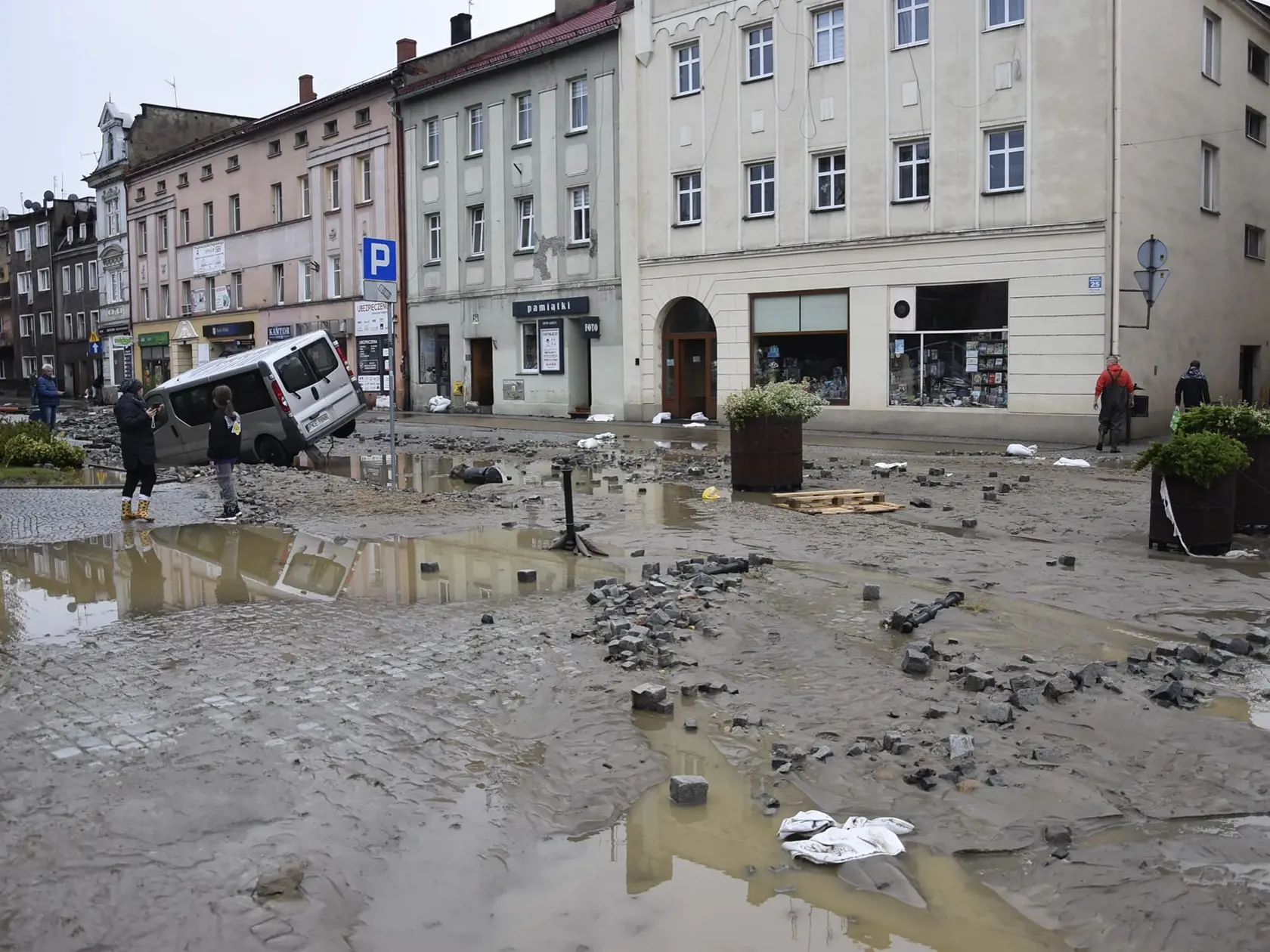Mestečko Glucholazy zničila voda.