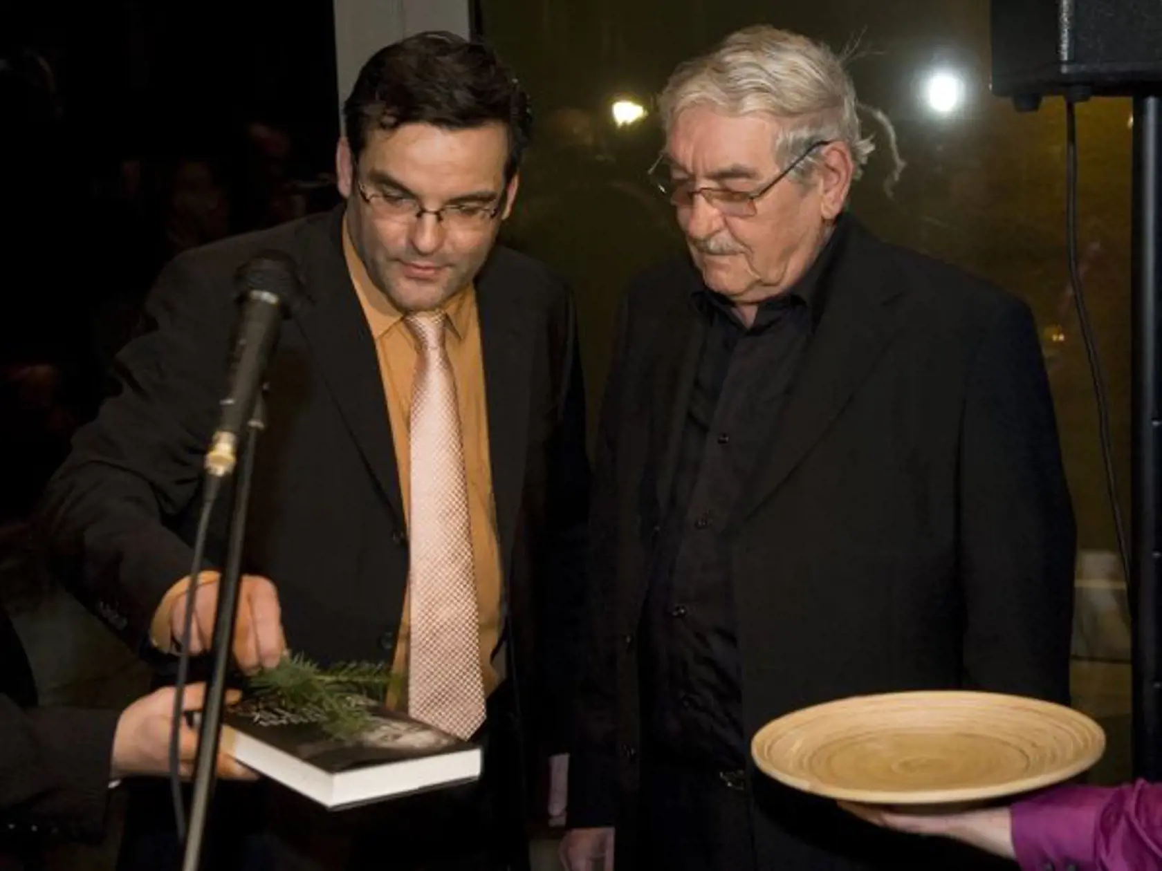 Herec Štefan Kvietik (vpravo) a syn Martin Kvietik