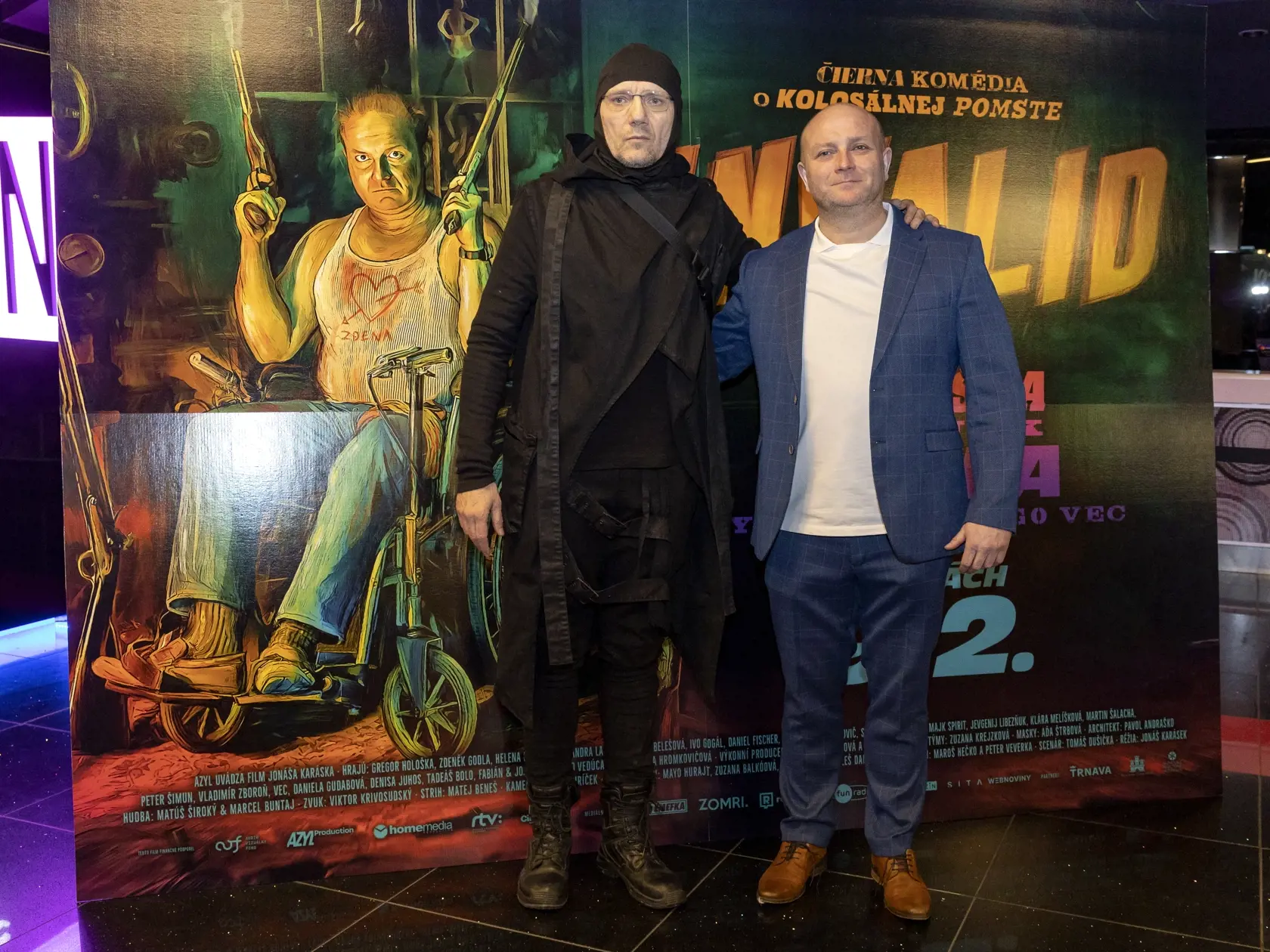 Sáva Popovič a Gregor Hološka.