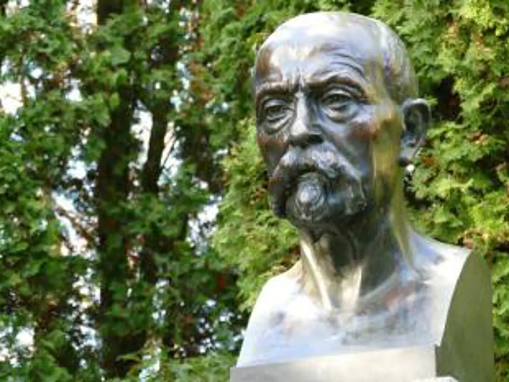 Na snímke kladenie vencov k buste M. R. Štefánika počas Celonárodných osláv k 100. výročiu podpisu Deklarácie slovenského národa v Martine