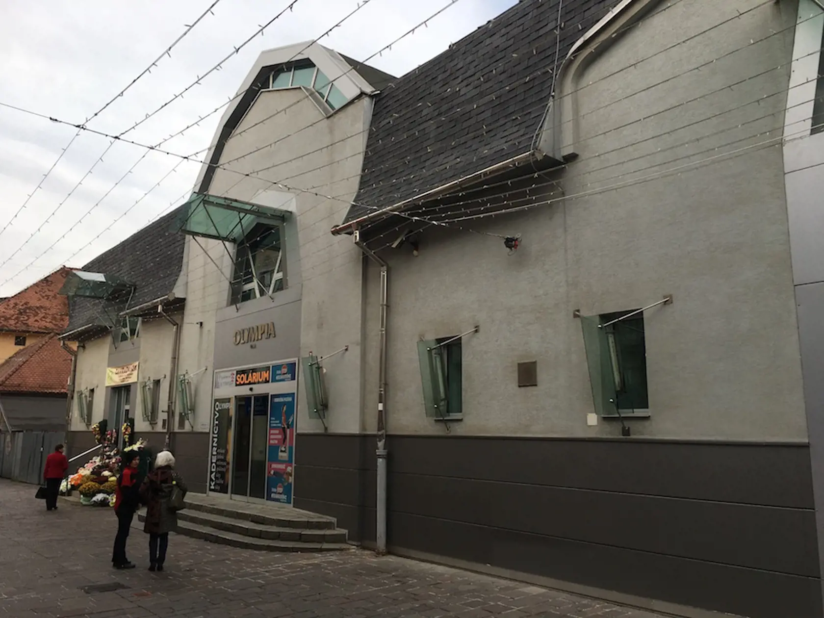 Budova Kina Olympia dnes.