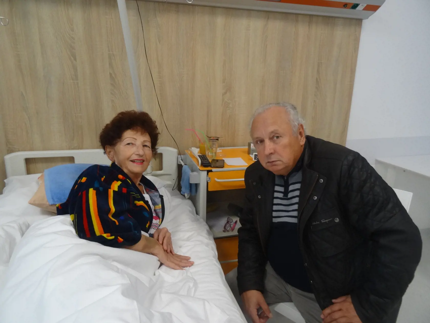 Natália Šándorová (72) s manželom Fedorom (69).