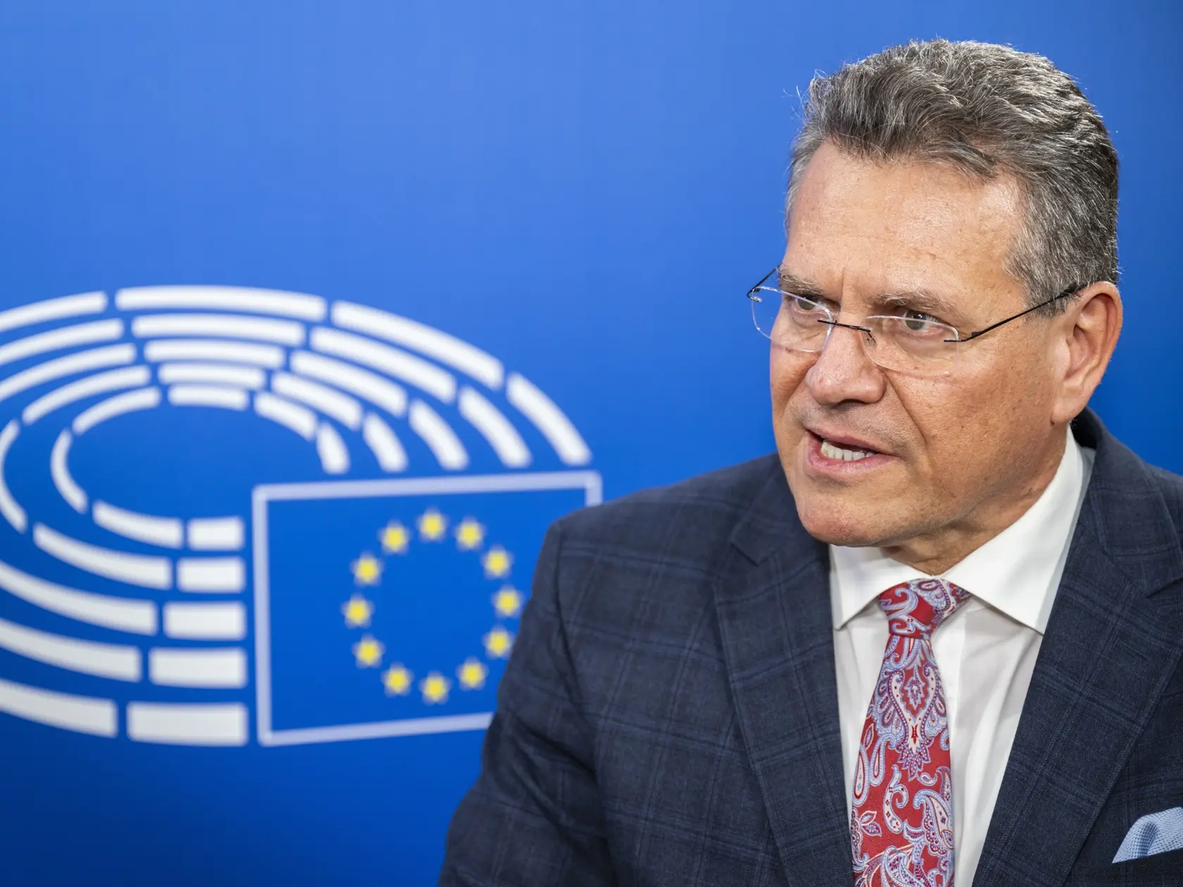 Na snímke zvolený slovenský eurokomisár pre obchod a hospodársku bezpečnosť Maroš Šefčovič.