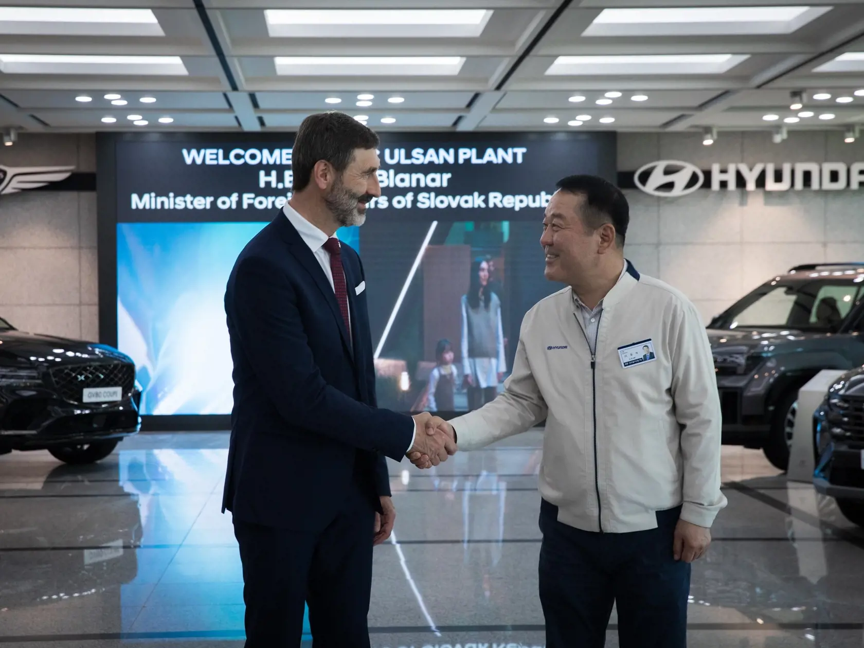 minister Blanár v Južnej Kórei