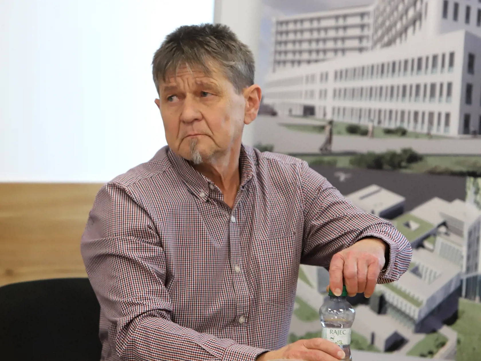 Na snímke pacient Jaroslav Filkus.