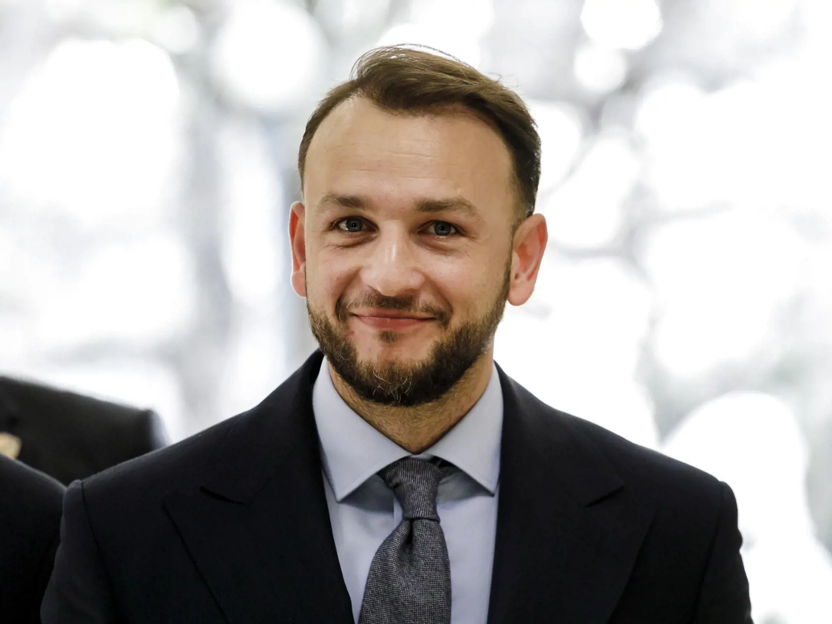 Na snímke minister vnútra SR Matúš Šutaj Eštok (Hlas-SD) prichádza na 15. rokovanie vlády SR v Bratislave 6. februára 2024. FOTO TASR - Dano Veselský