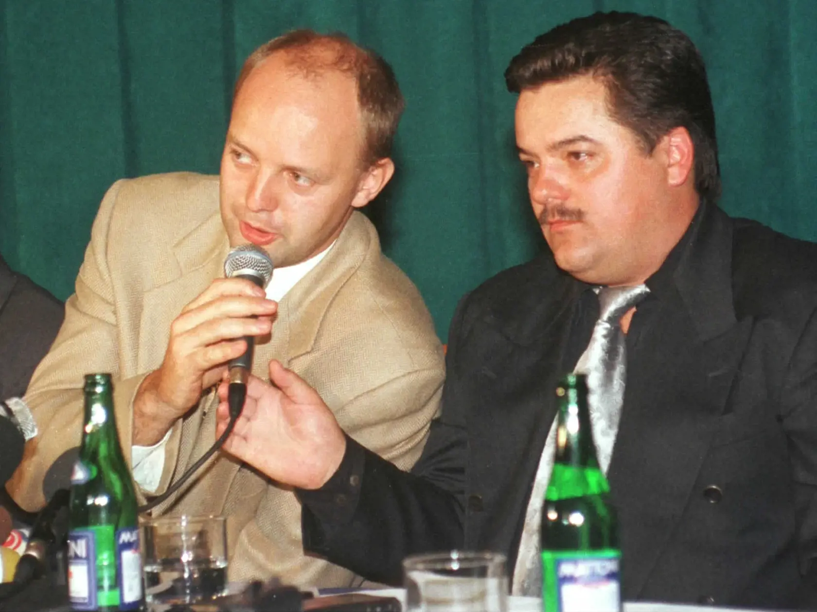Marian Kočner s Pavlom Ruskom, bývalym mistrom hospodárstva.