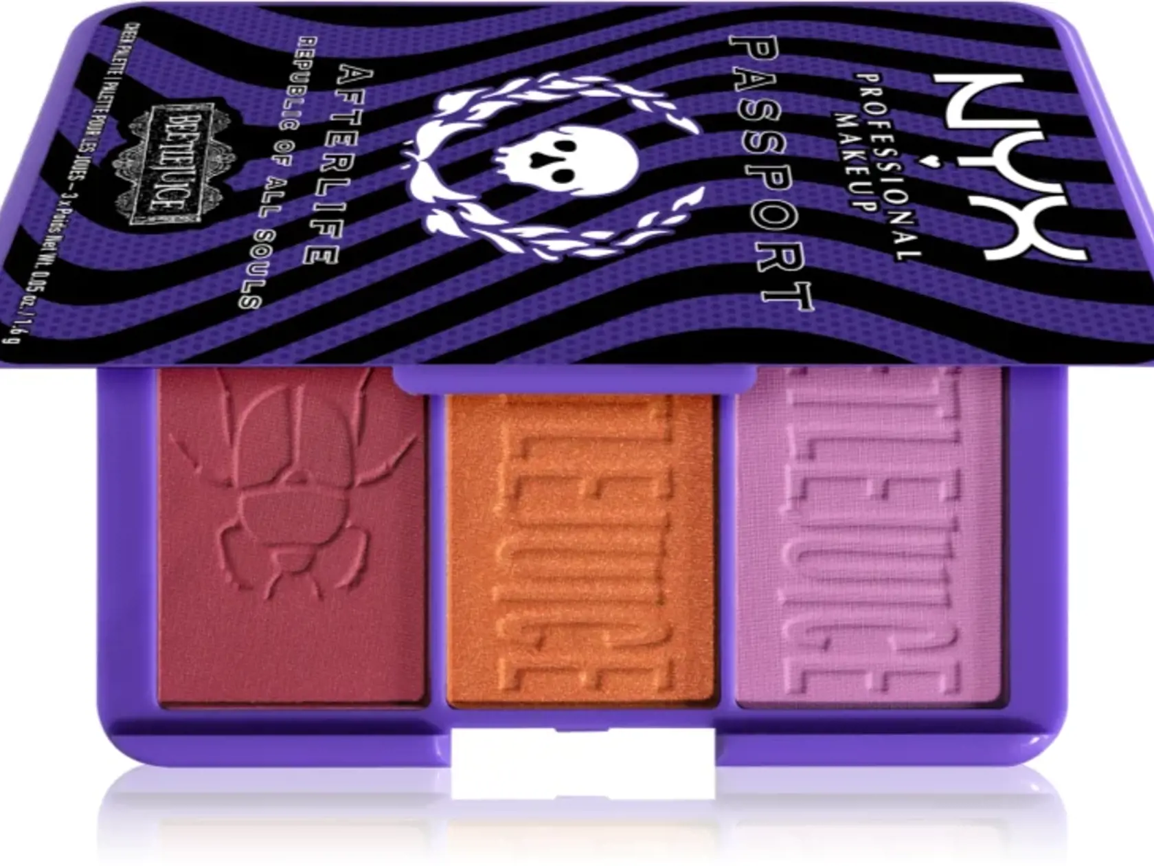 Paleta líceniek Beetlejuice Afterlife, NYX, 15,90 €