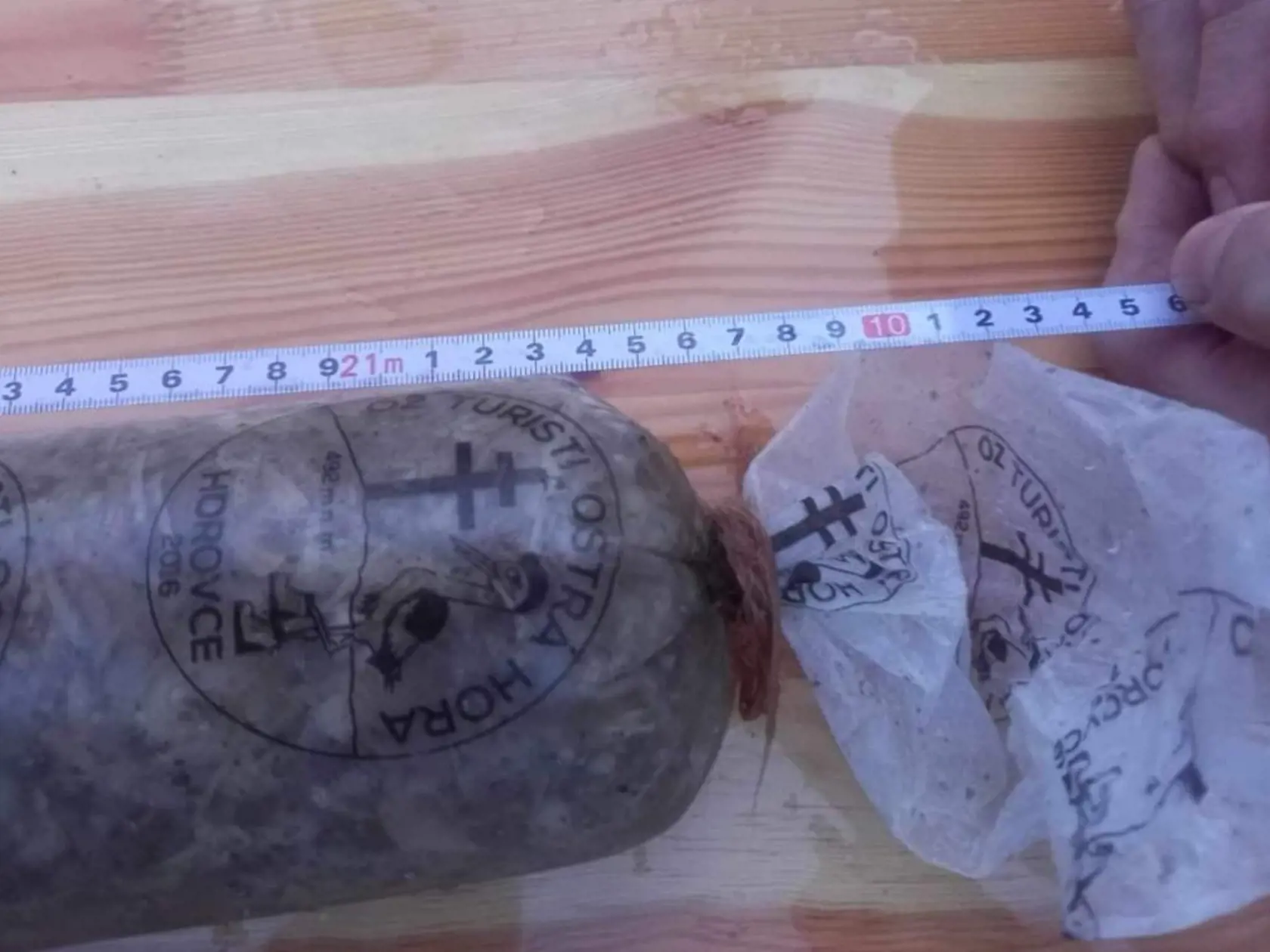Tlačenka merala rekordných 21,06 metra.