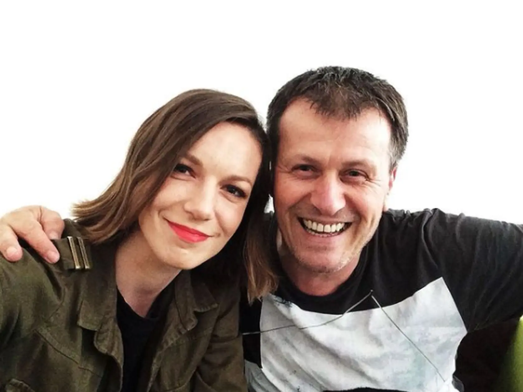 Moderátor Julo Viršík a speváčka Zuzana Smatanová