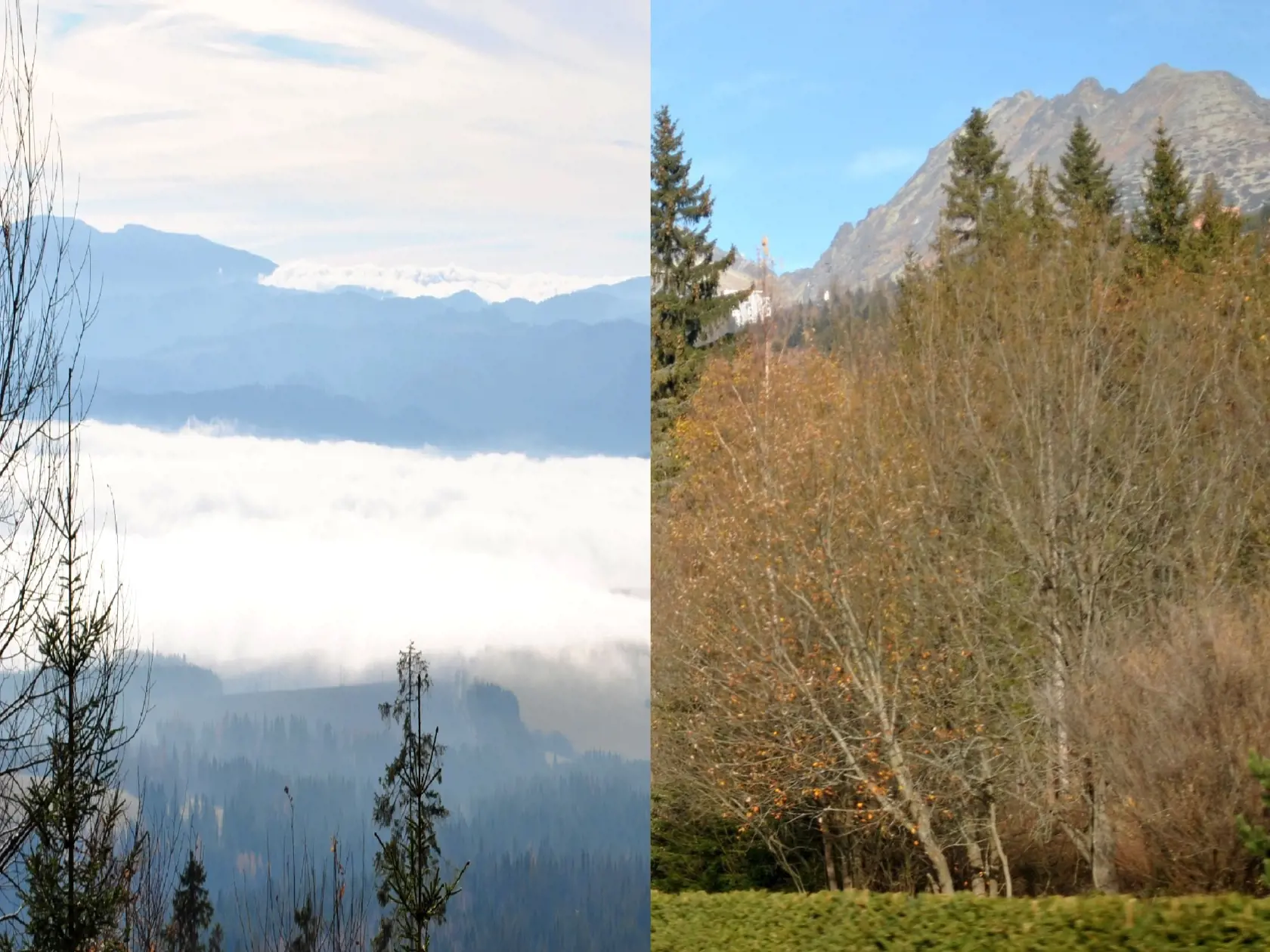 Tatry počas volebnej soboty.