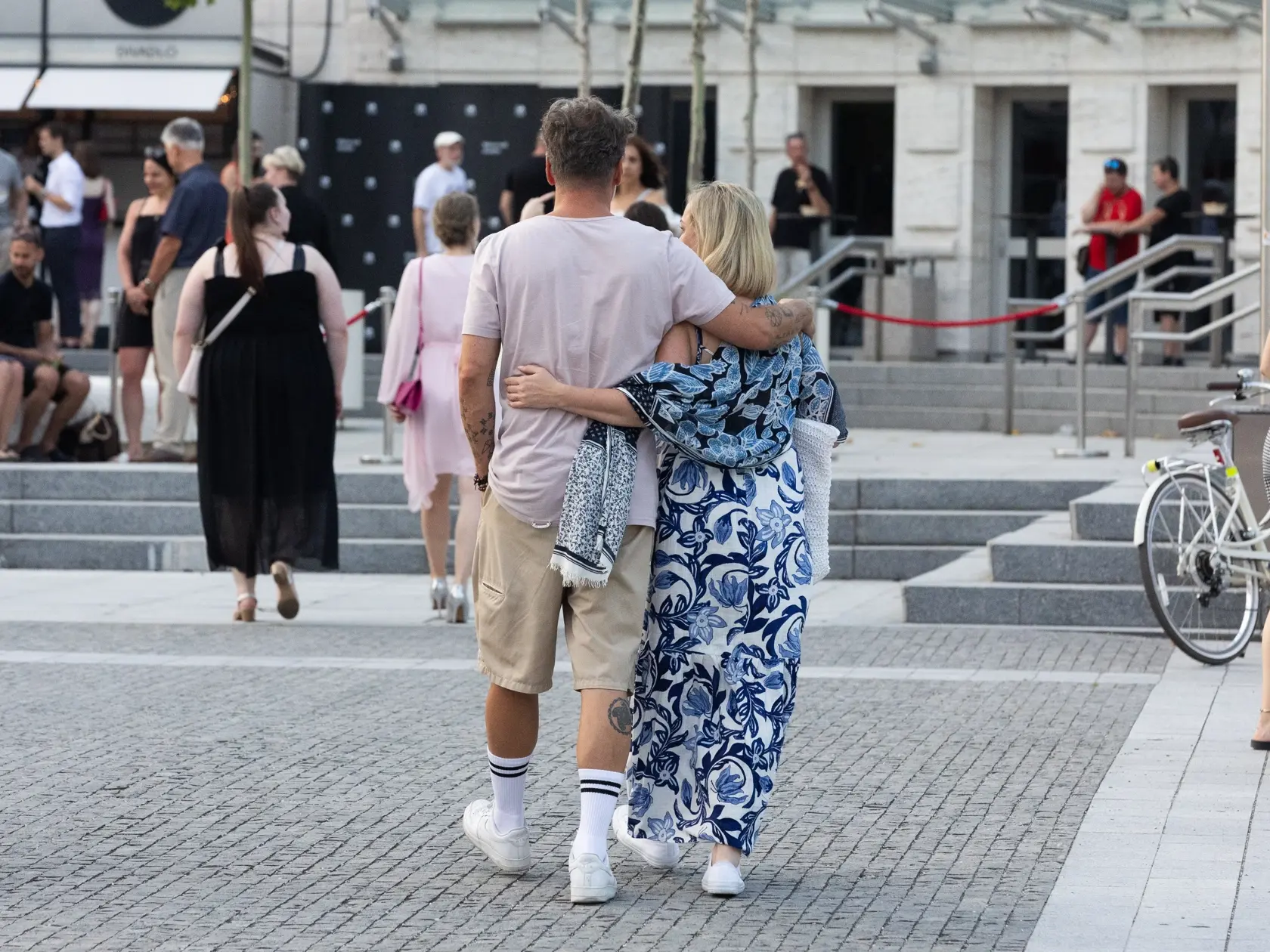 Ukončenie 101. divadelnej sezóny v SND. Na snímke Monika Hilmerová a Jaro Bekr.